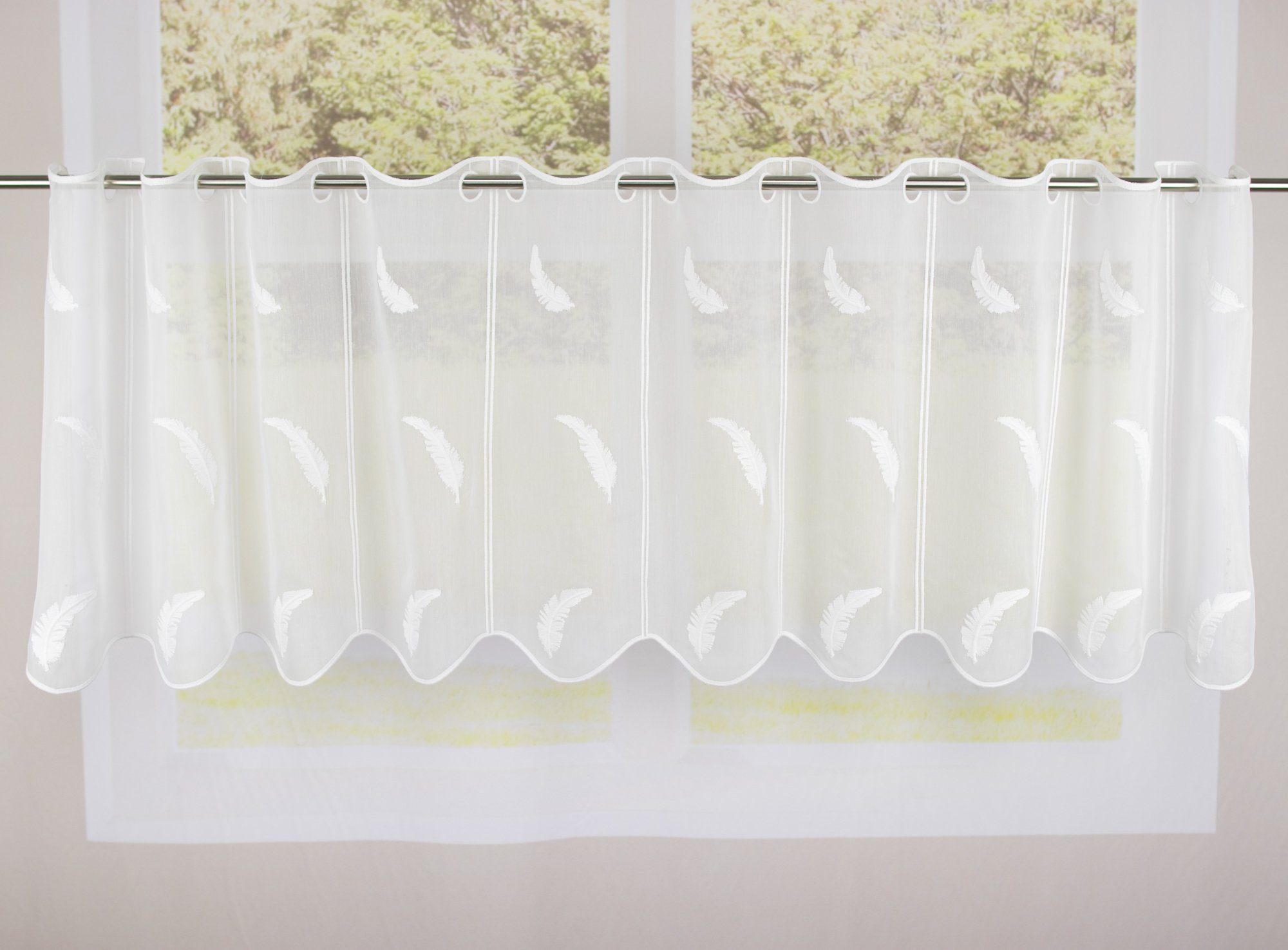 EXPERIENCE Scheibengardine Scheibengardine Bistrogardine Fine 30 45 60 cm H günstig online kaufen