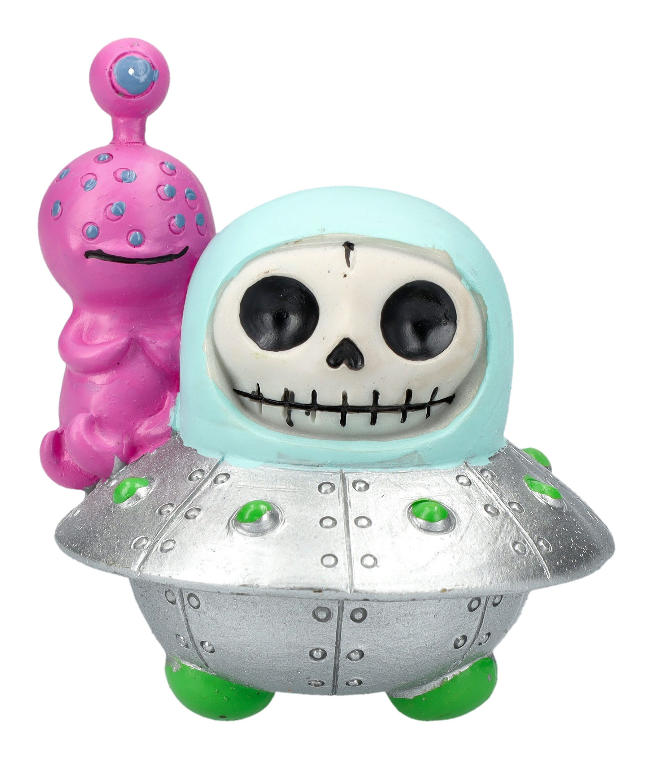 Figuren Shop GmbH Dekofigur Furrybones Figur - UFO - Fantasy Figur Gothic Dekofigur Dekoration