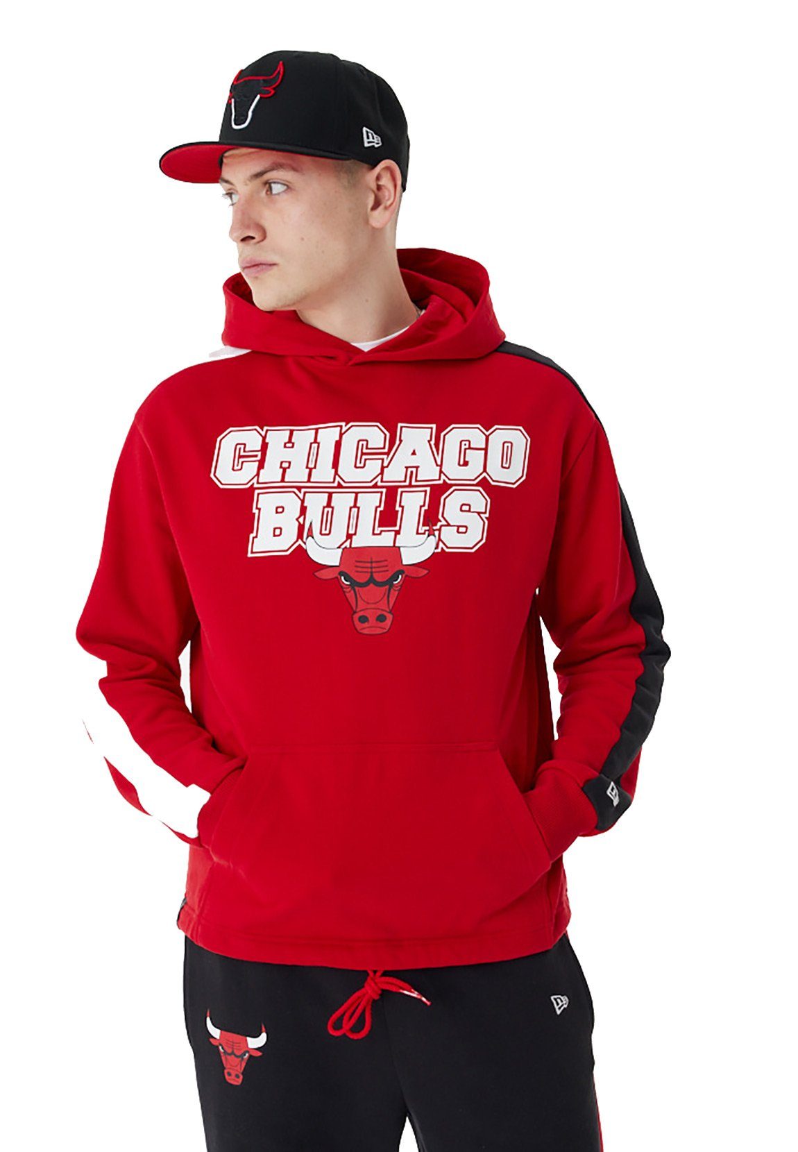 New Era Hoodie New Era Herren Sweater NBA LARGE GRPHC OS HOODY CHICAGO BULL günstig online kaufen