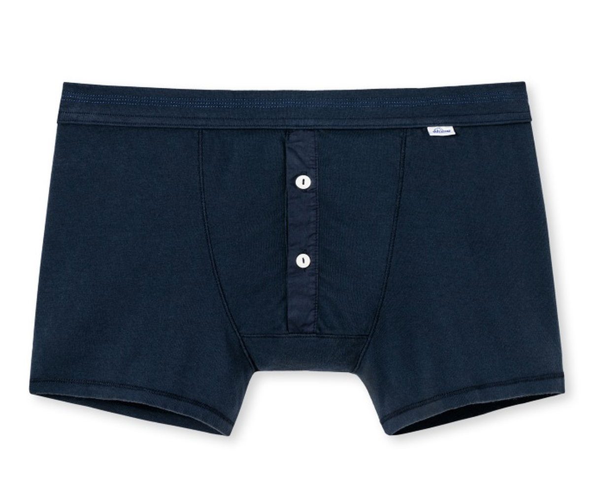 Schiesser Boxershorts Unterwäsche Revival Karl-Heinz dunkelblau Herren - 1 Stück