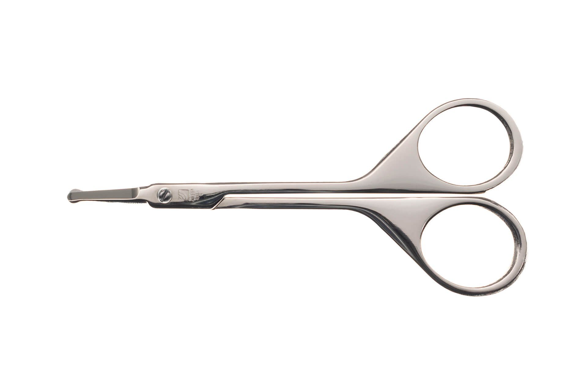 Seki EDGE Nasenhaarschere G-2106, Made in Japan, 92mm, Für Nasenhaare, Nasenhaartrimmer, geschmiedet, Edelstahl