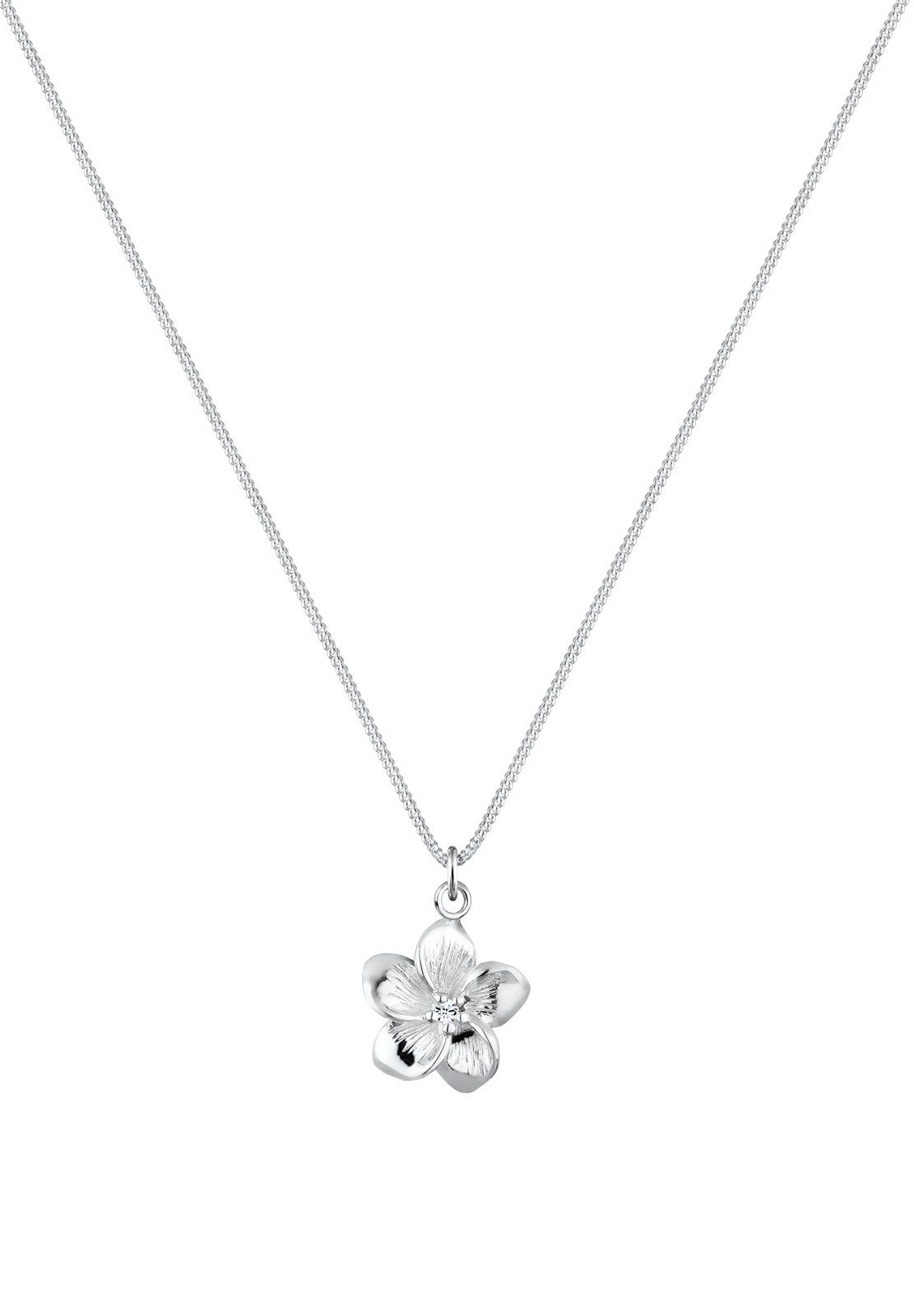 Elli Kette mit Anhänger Frangipani Kristalle günstig online kaufen
