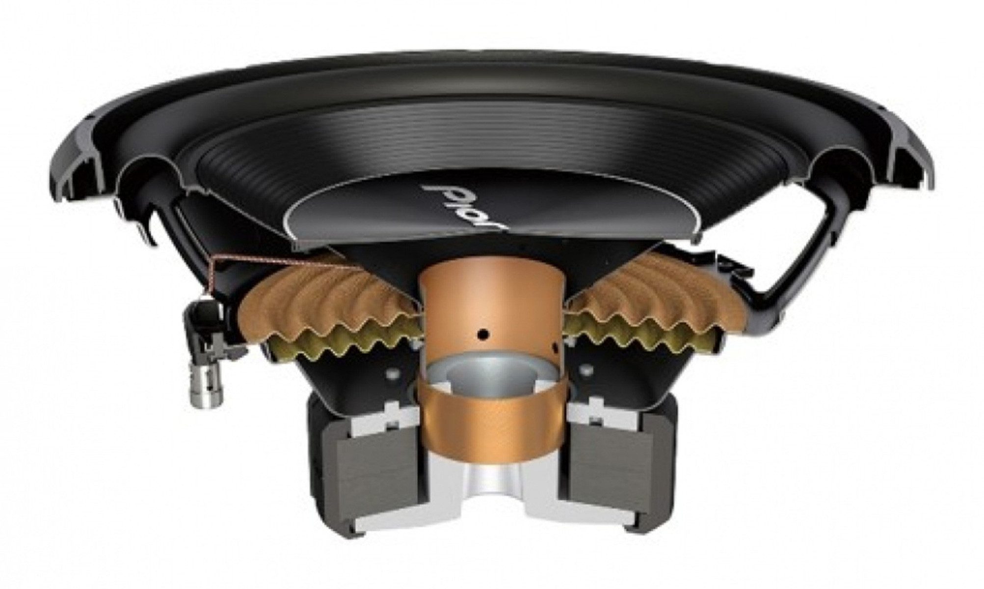 Pioneer TS-A300D4 30cm Subwoofer Auto-Subwoofer (500 W, max.: W 30 cm)