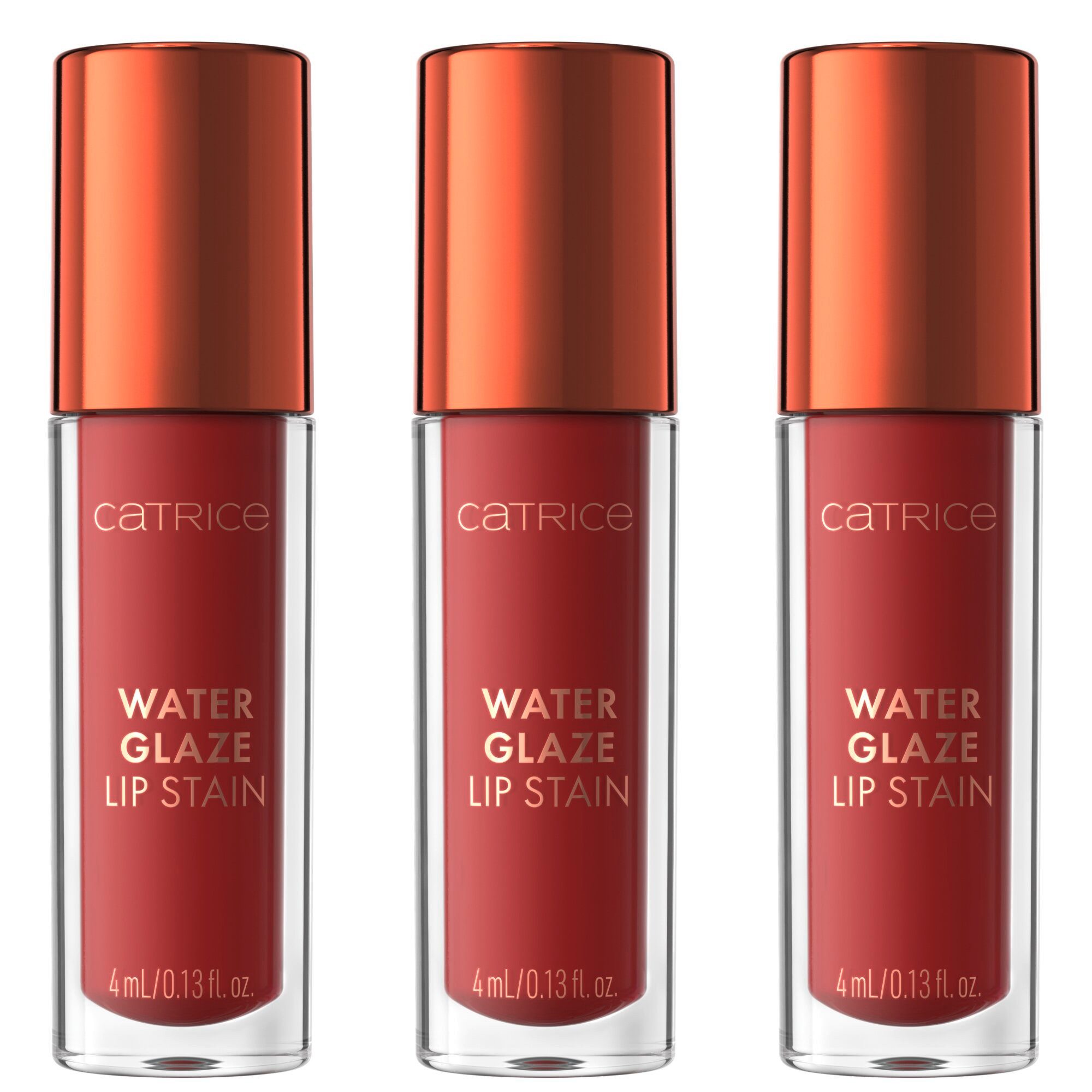 Catrice Lipgloss Water Glaze Lip Stain, 3-tlg.