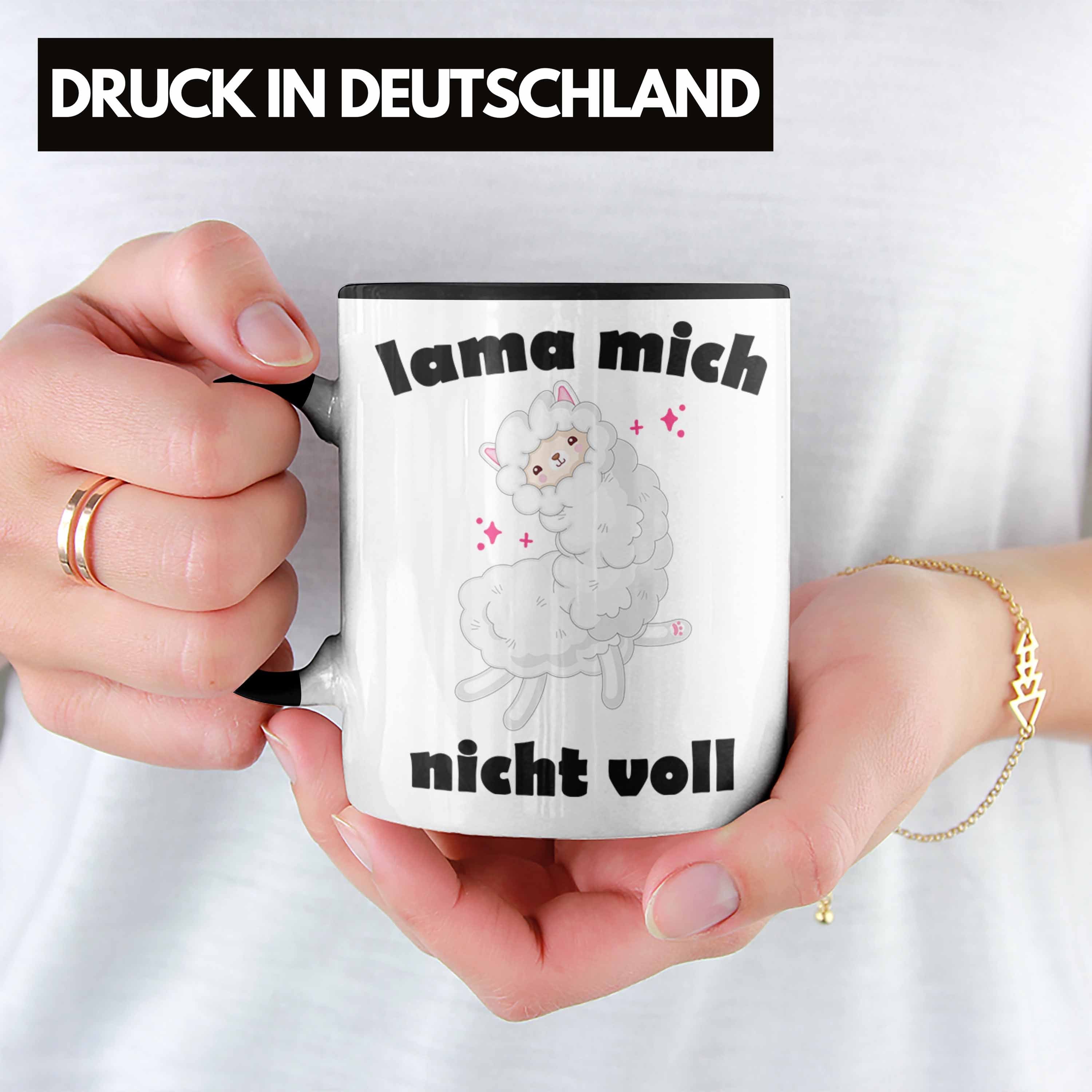 Spruch Voll Nicht Schwarz Humor Trendation Alpaka Tasse Tasse Süße Lama Trendation - Sprüche Fans für Mich