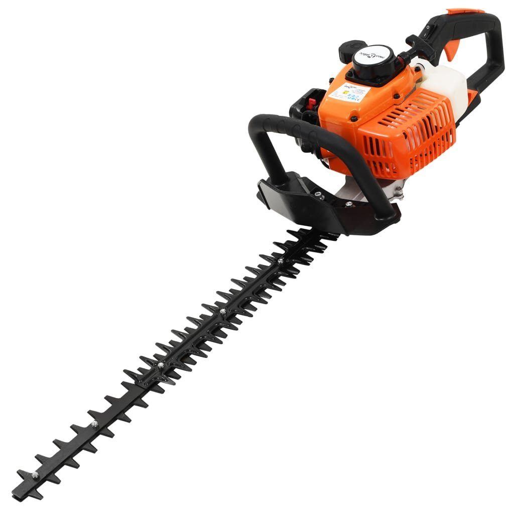 vidaXL Elektro-Heckenschere Benzin-Heckenschere Orange und Schwarz günstig online kaufen