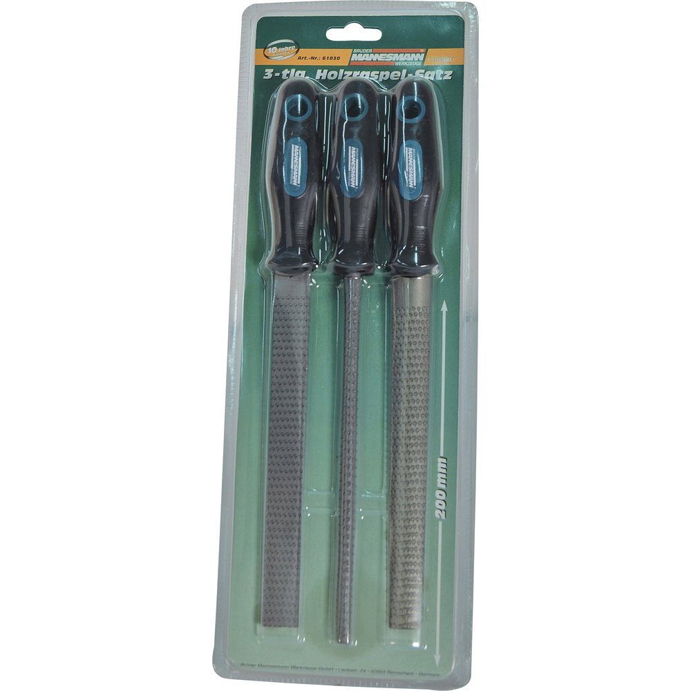 Brüder Mannesmann Werkzeuge Feile Brüder Mannesmann M61030 Brüder Mannesmann Raspelsatz, 3-teilig, M610