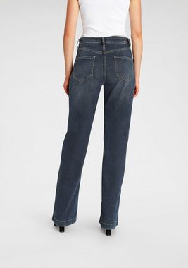 MAC Weite Jeans Wide-Leg Schmale Hüfte und weites Bein in weicher Qualität