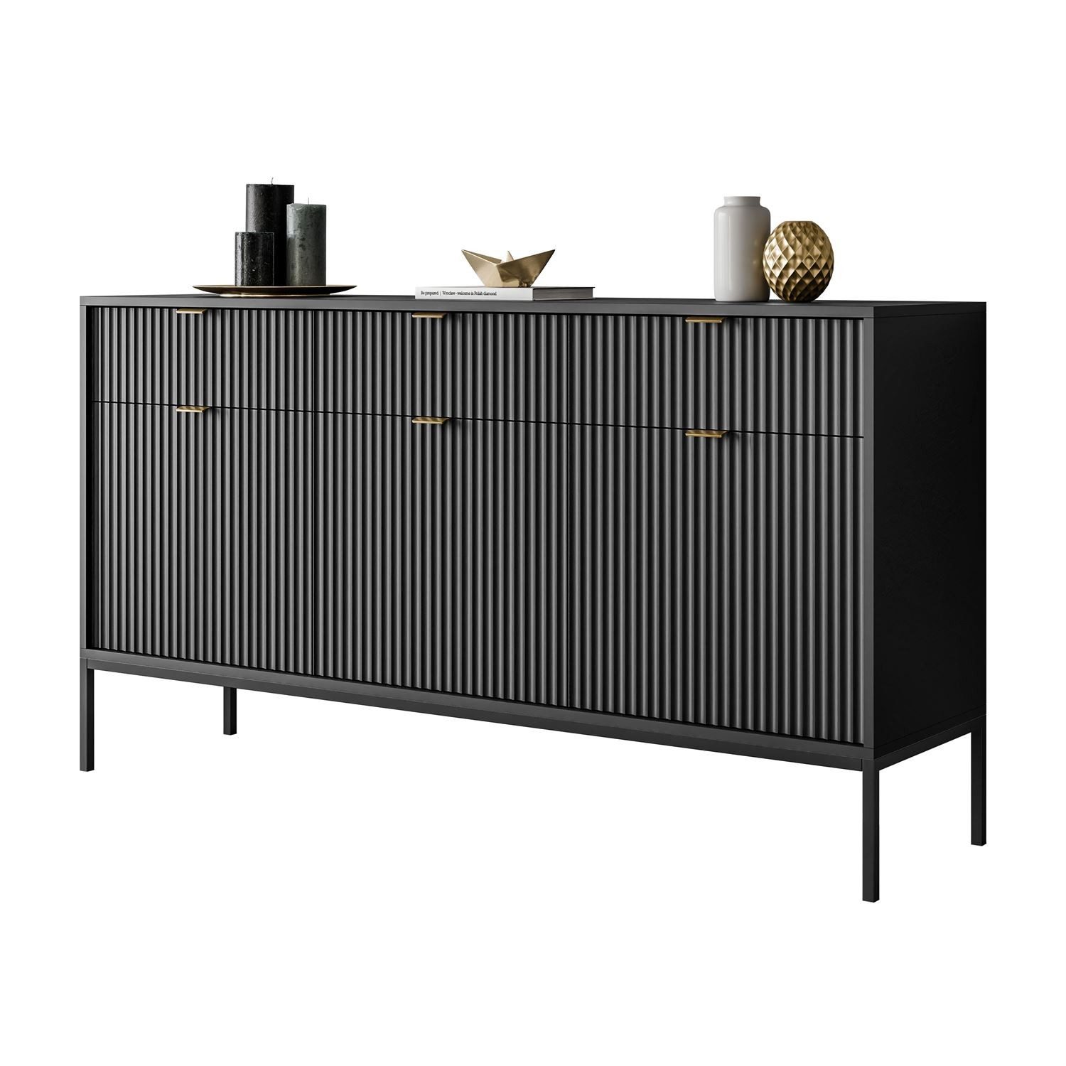 Kommode CORTADO KSZ154 mit Schubladen 154 cm