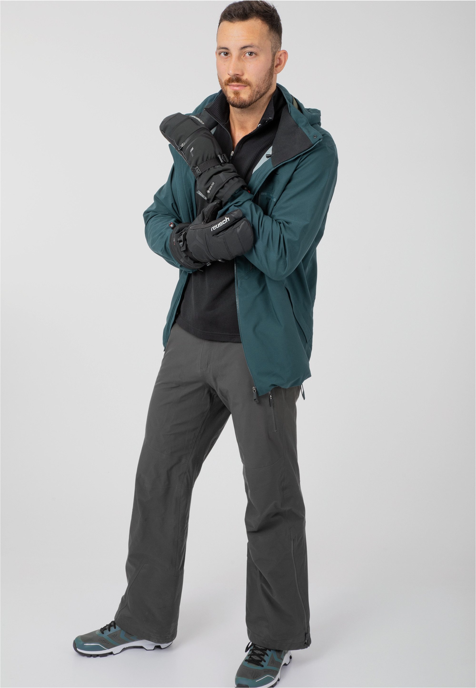 Reusch Fäustlinge Down Spirit GORE-TEX Lobster mit praktischen Heizkissen-Taschen