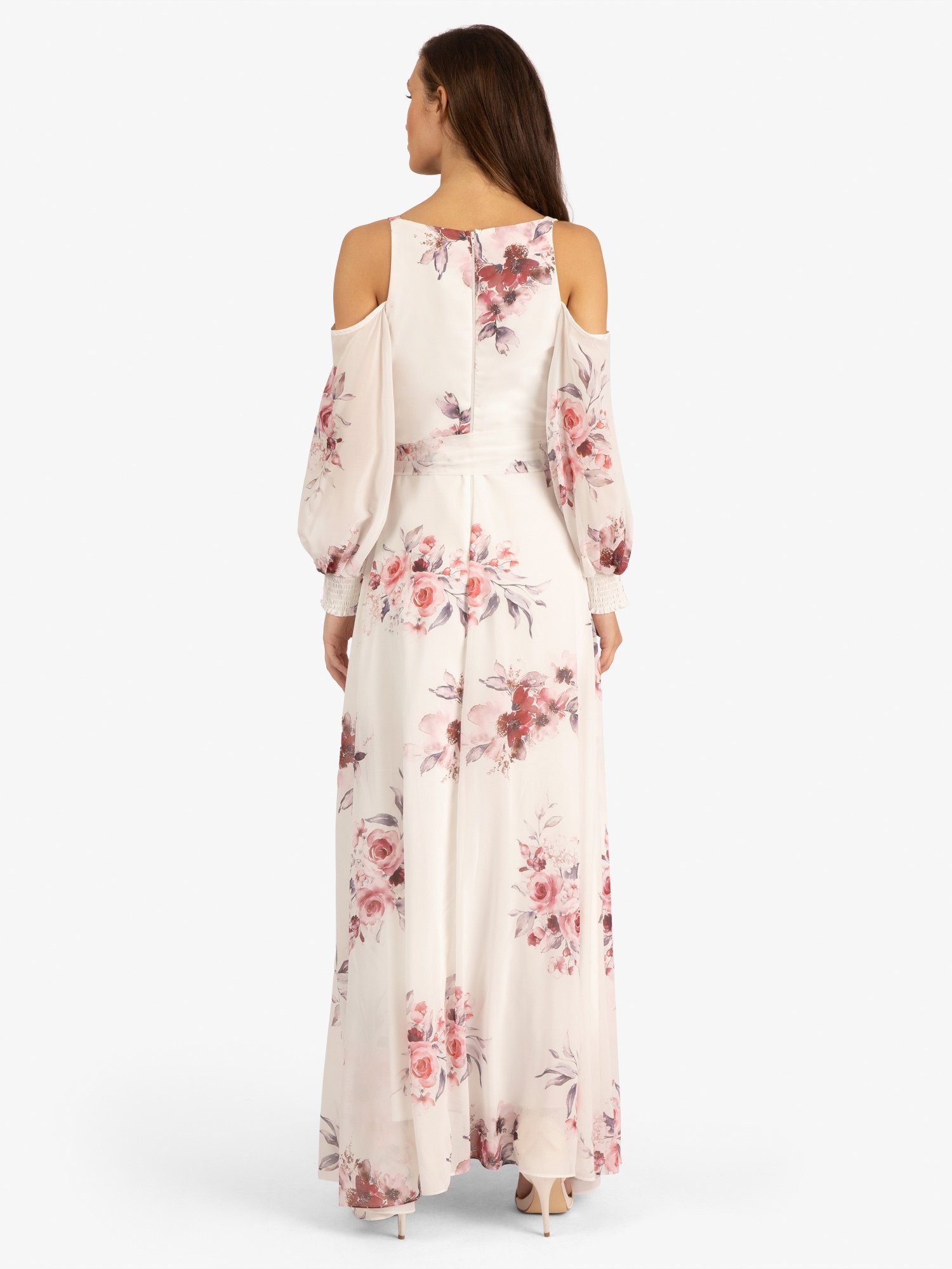 Damen Kleider Apart Abendkleid mit Blüten-Print