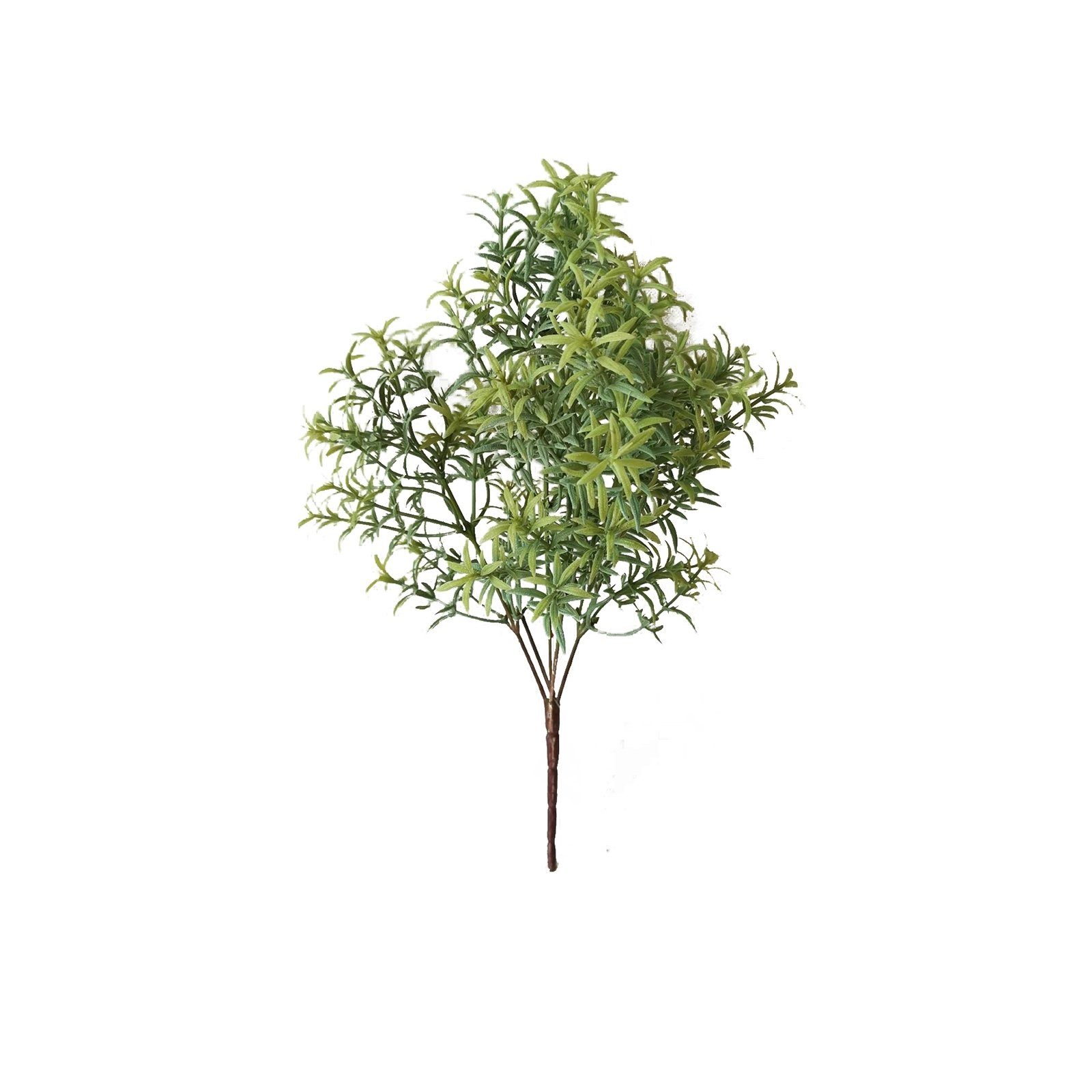 Kunstblume Rosmarinzweig 33 cm Kunstpflanze Flora Rosmarin, HTI-Living, Höhe 33 cm