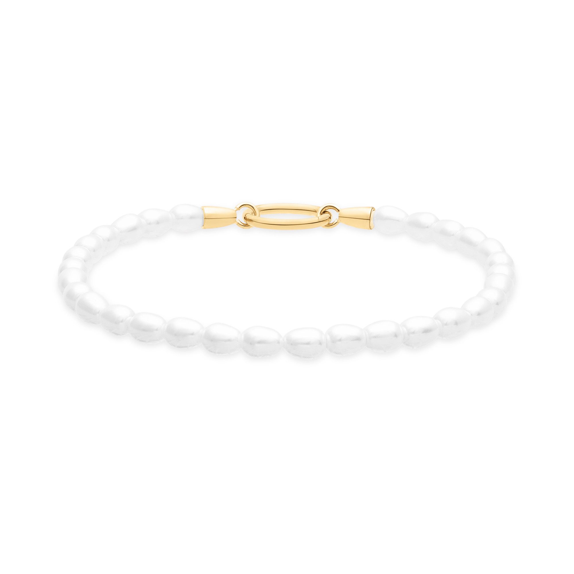 Tamaris Armband Pearl Charms, mit Glasperle