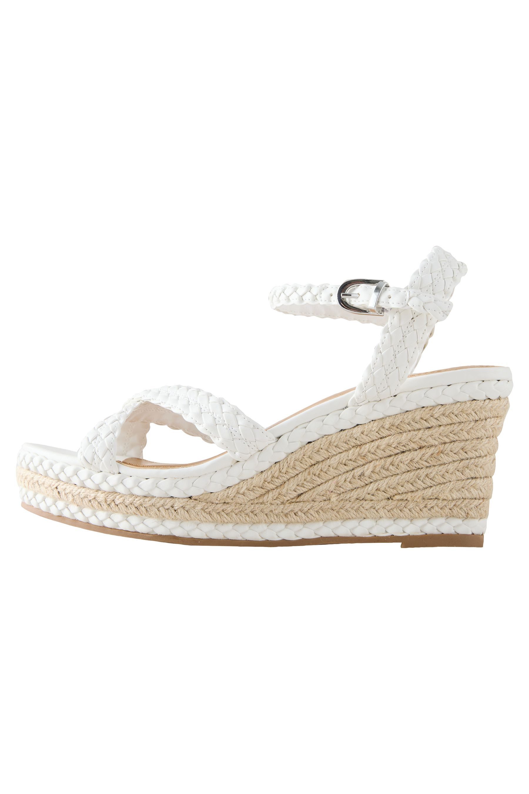 Next Forever Comfort® Keilabsatzsandalen mit X-Riemen Keilsandalette (1-tlg)