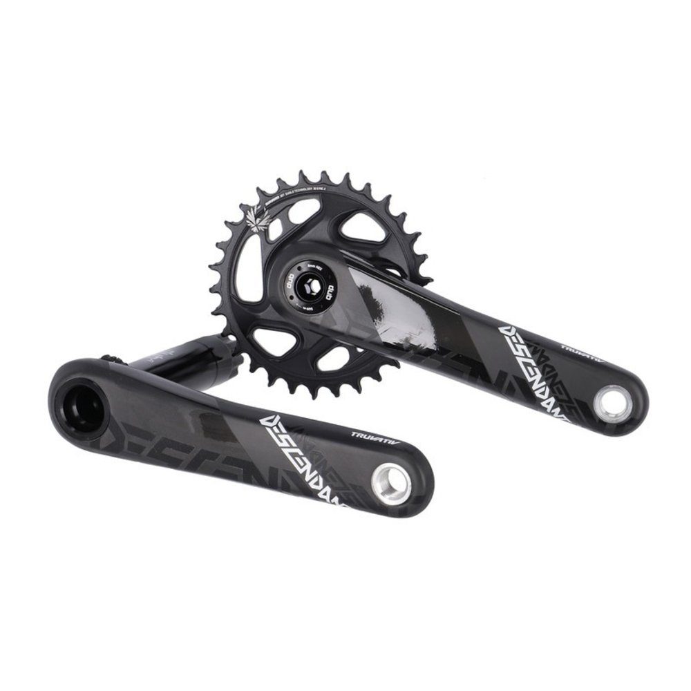 Truvativ Fahrradkurbel Kurbelgarnitur Truv.Desc.Eagle CD-AI DUB 175mm o.DUB-Lager,11-12f.carb