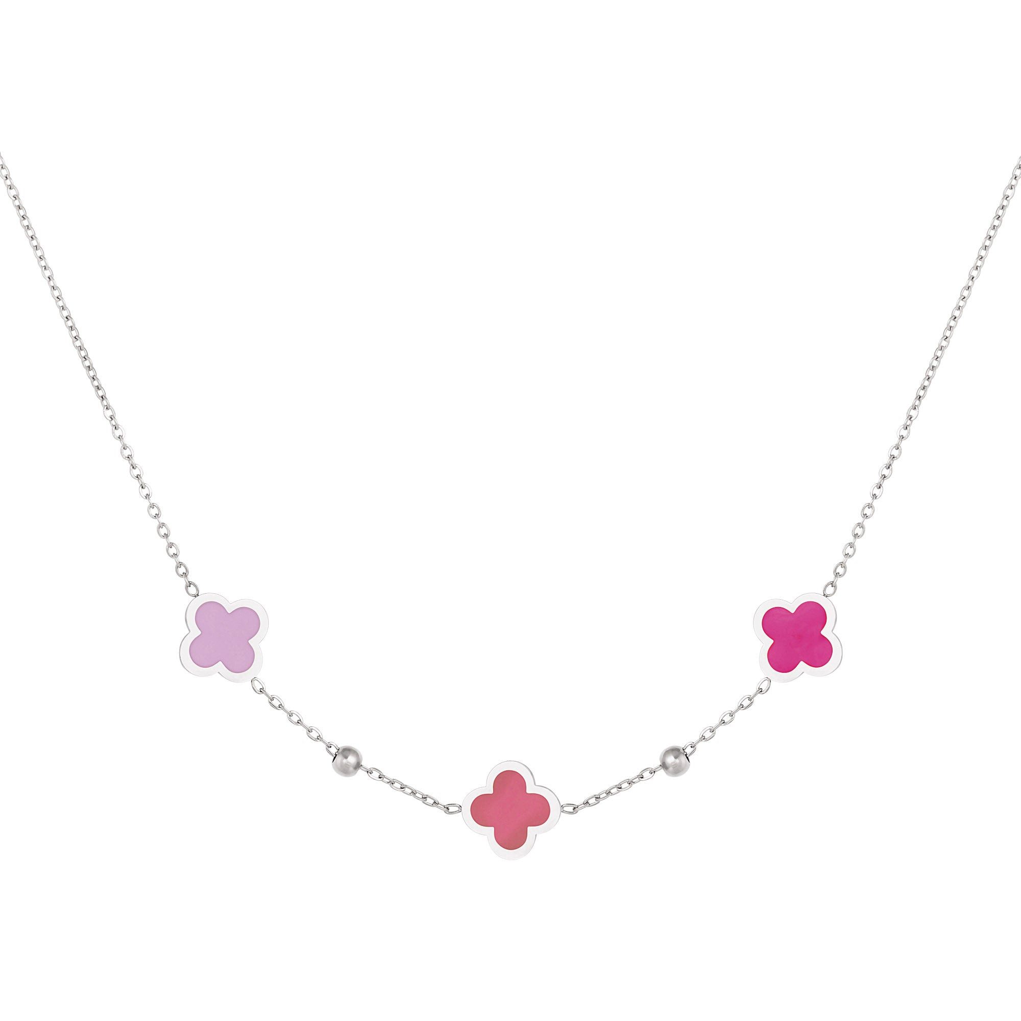 Edelstahlkette SPRING CLOVER
