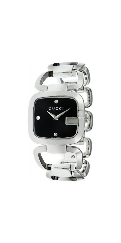 Luxusuhr GUCCI G-Gucci Silber Schwarz YA125406