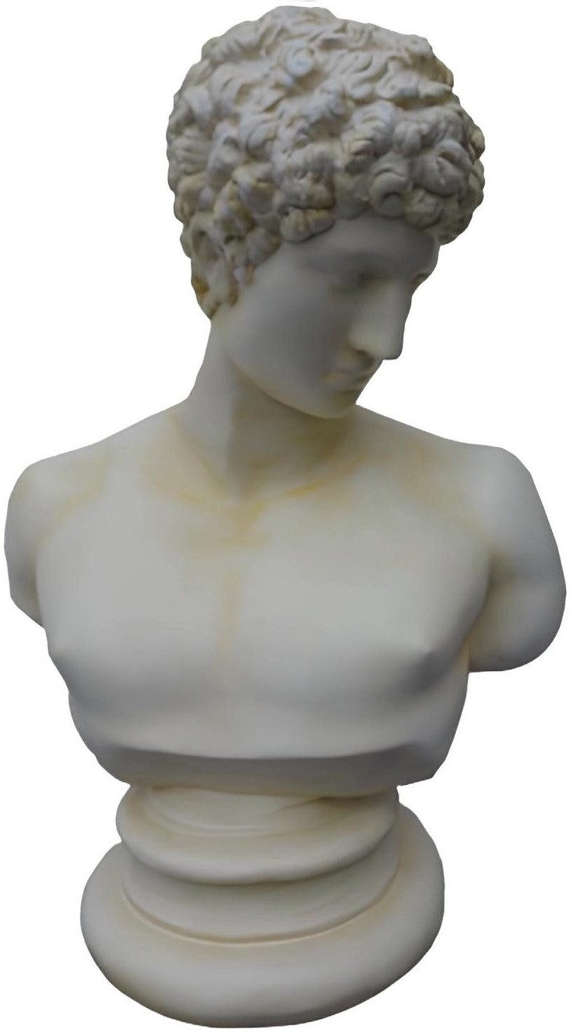 Xlmoebel Dekofigur Büste des Alexander im antiken Stil, dekorative Figur, Skulptur in 68 (SKULPTUR MATERIAL: ACRYL 68 cm Höhe), Hergestellt in Europa