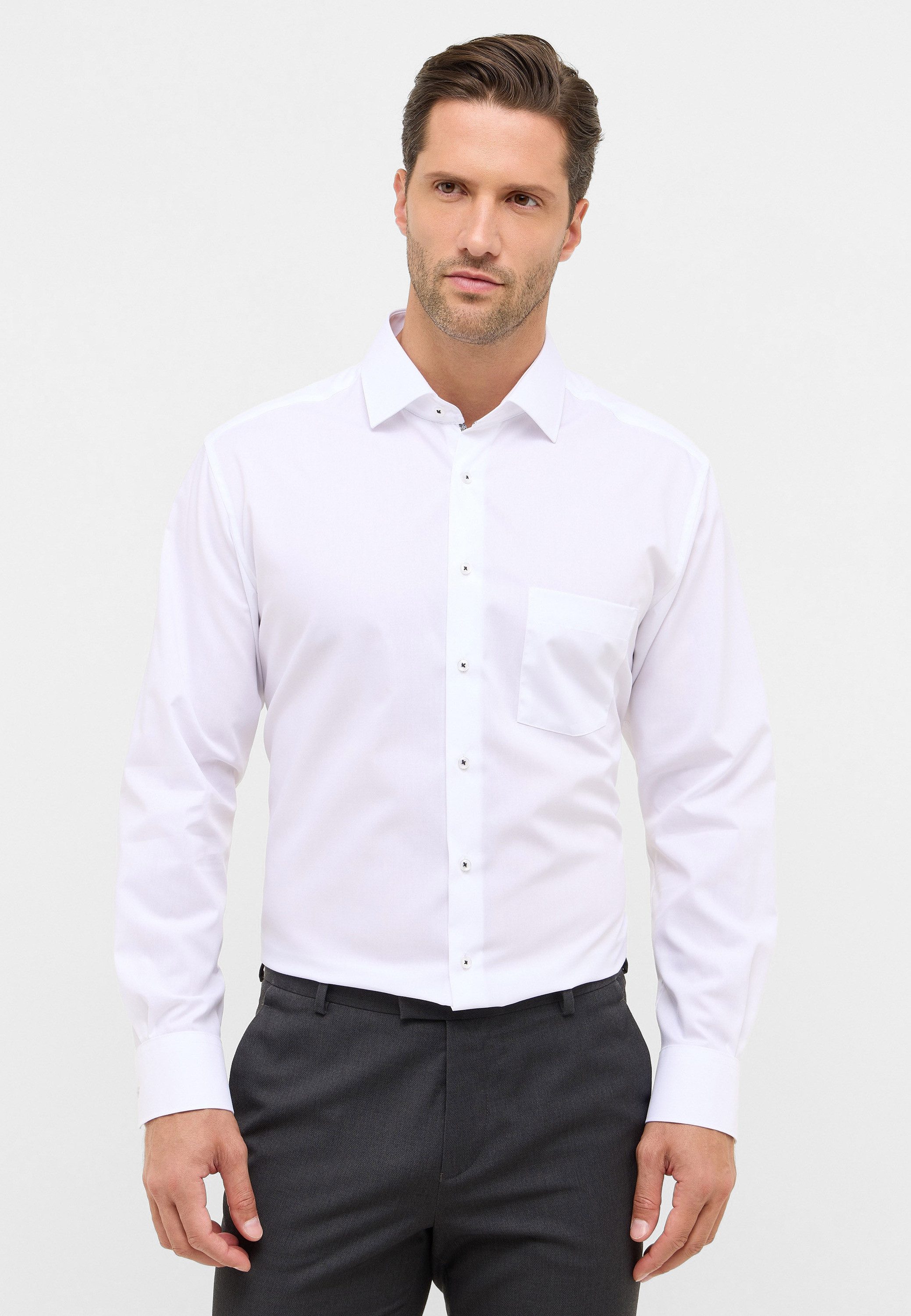 Eterna Langarmhemd MODERN FIT NON IRON (bügelfrei) günstig online kaufen