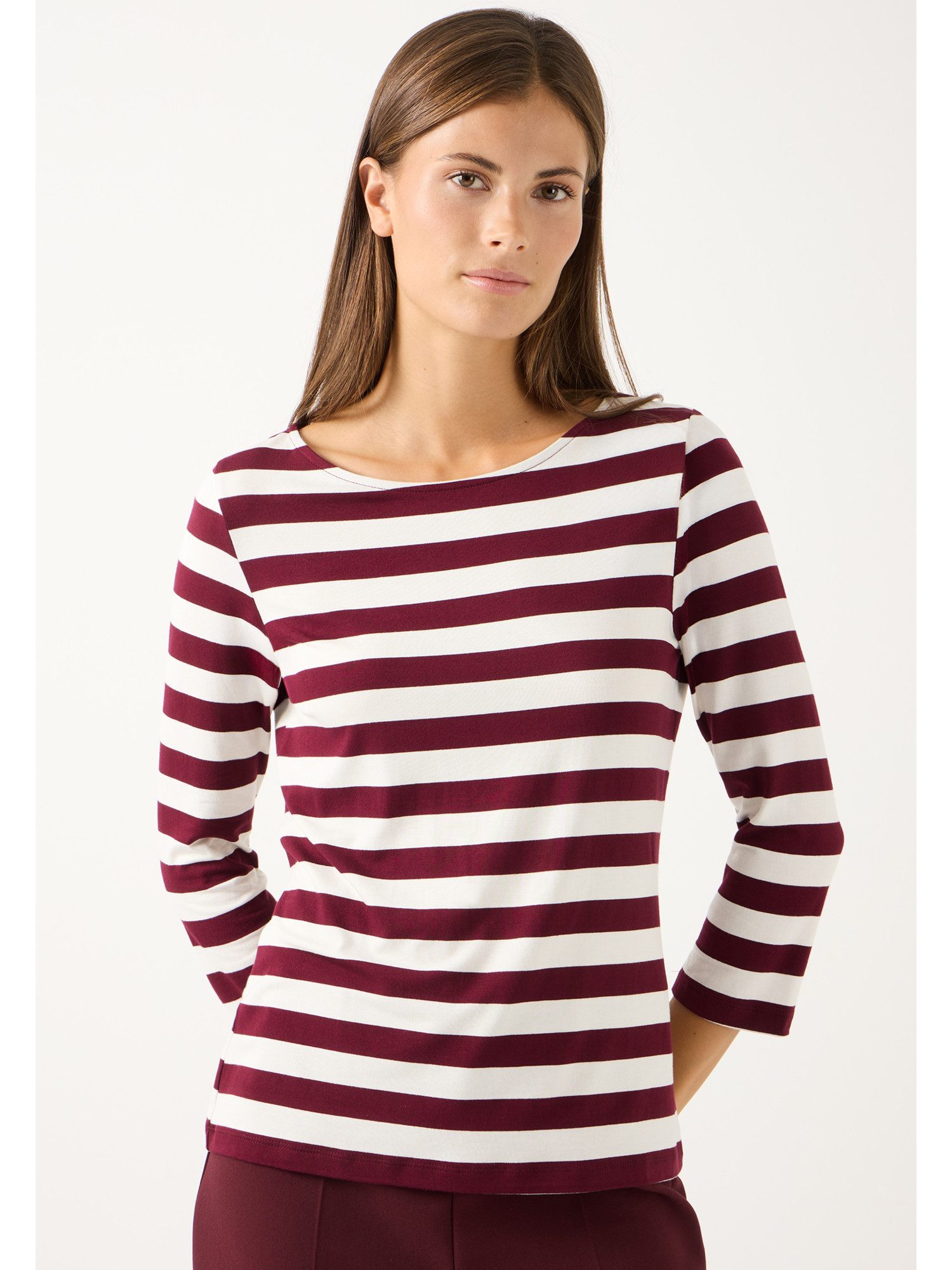 T-Shirt sportives 3/4 Arm Streifenshirt