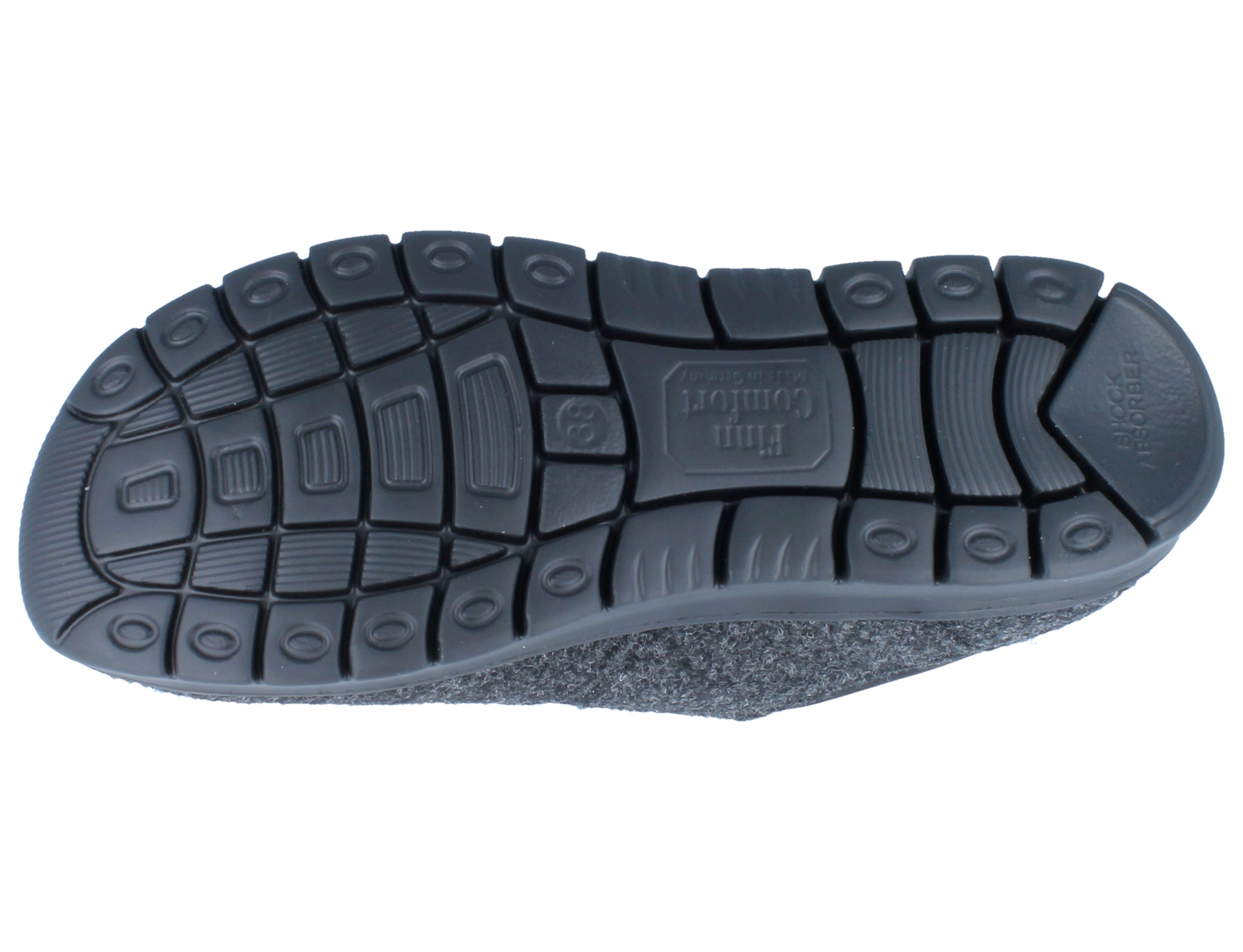 Finn Comfort FINN COMFORT Cuenca anthrazit/schwarz Fylzhydro/Buggy - Größe: 38 Schnürschuh Wechselfußbett