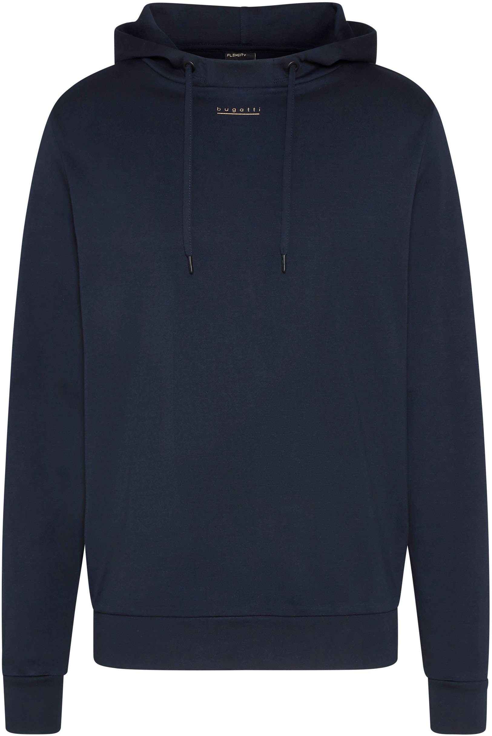 Kapuzenpullover bugatti Kapuzensweatshirt Baumwolle, von aus bugatti Cooles reiner