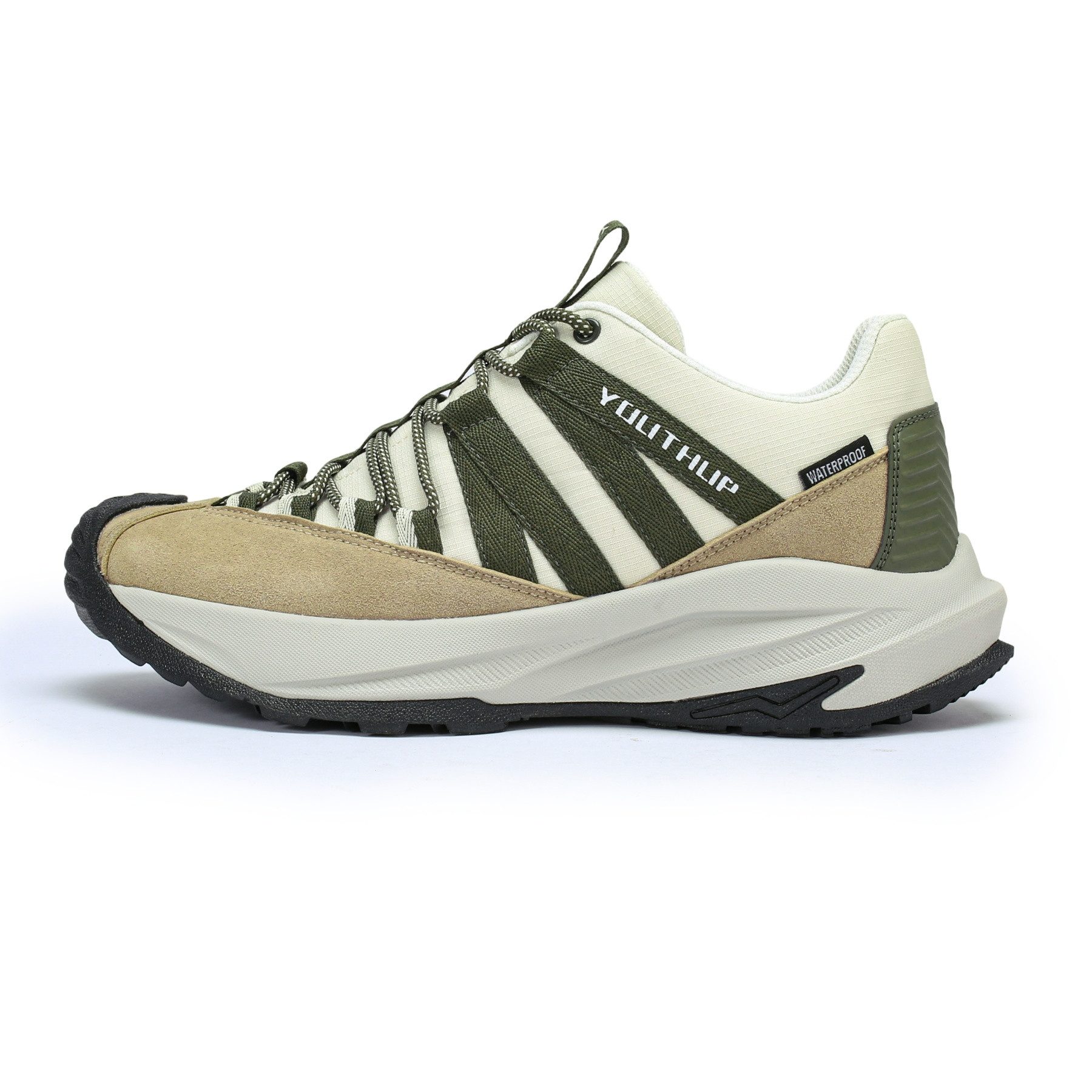 YOUTHUP Wanderschuh Herren Outdoor Low-Top Wanderschuh, Komfort & Stabilität