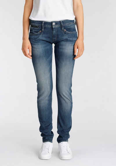 Herrlicher Slim-fit-Jeans »PIPER SLIM ORGANIC DENIM CASHMERE TOUCH« umweltfreundlich dank Kitotex Technology