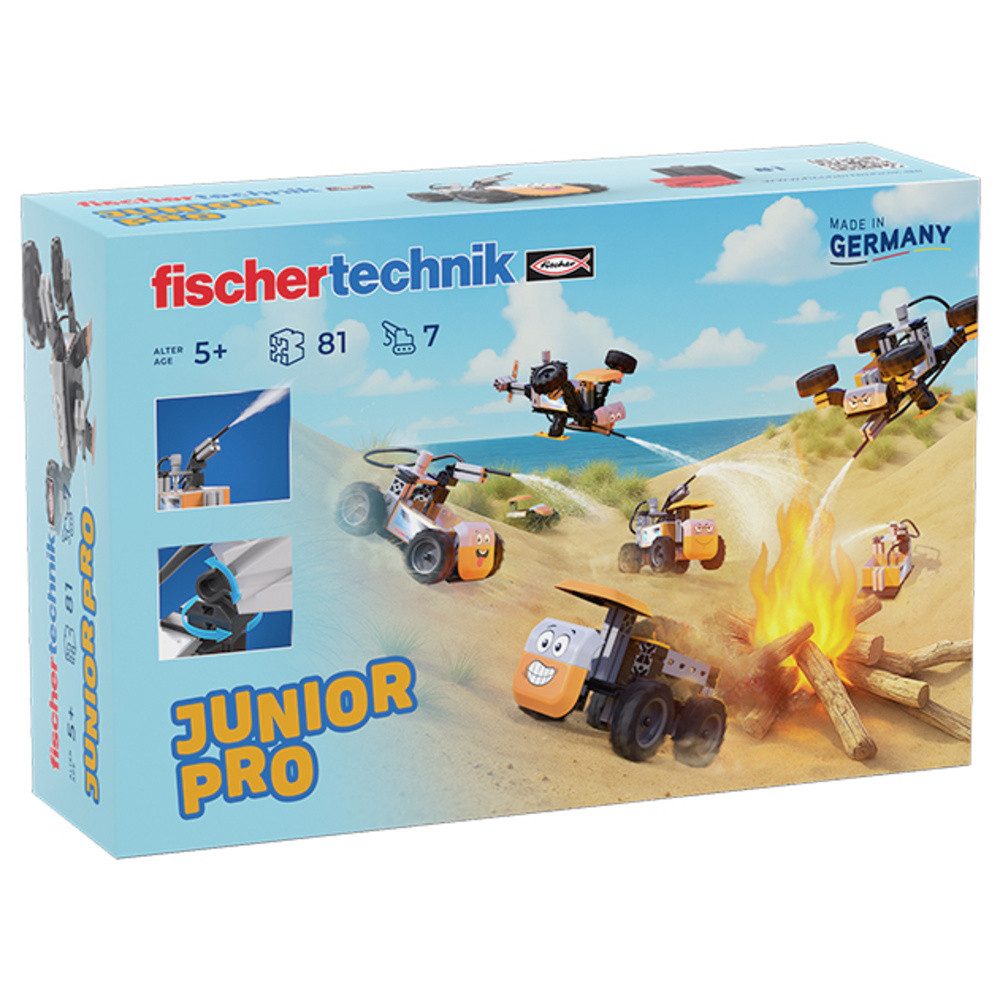 fischertechnik Lernspielzeug fischertechnik 576100 Junior Pro Bausatz ab 5 günstig online kaufen