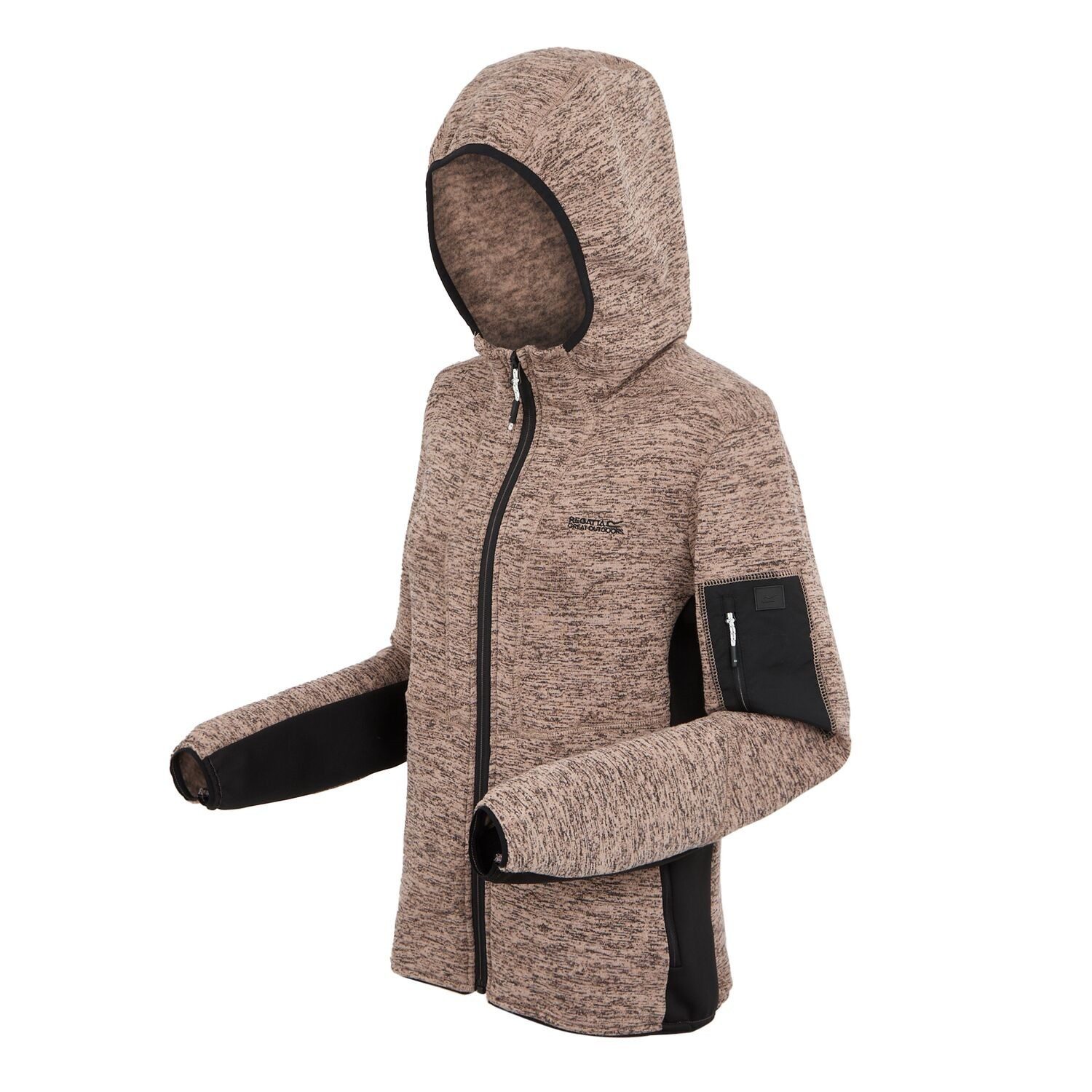 Regatta Strickfleecejacke Jacke mit Kapuze Kemilia günstig online kaufen