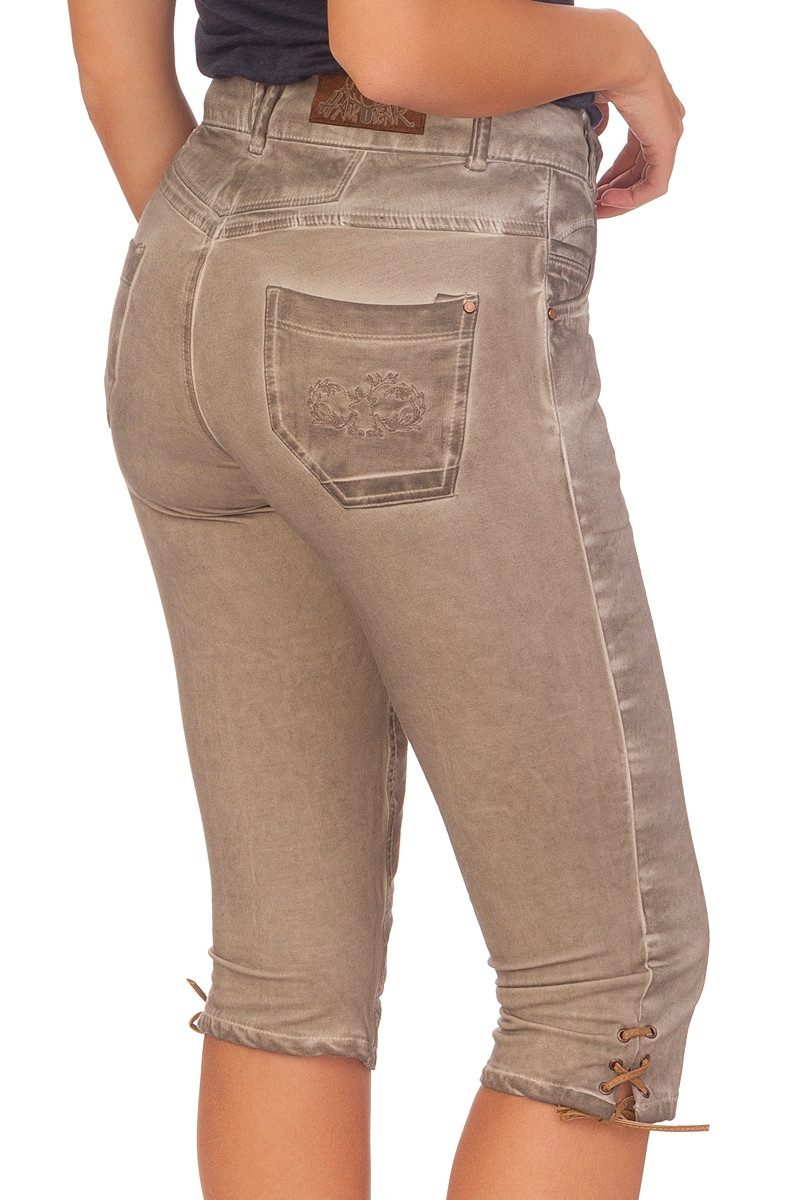 Hangowear Trachtenjeans Trachtenjeans Damen - NICOLE - beige