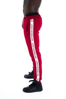 Universum Sportwear Jogginganzug Logo Side Stripe Sportanzug (Set), Trainingsanzug mit Stehkragen für Sport, Fitness und Freizeit