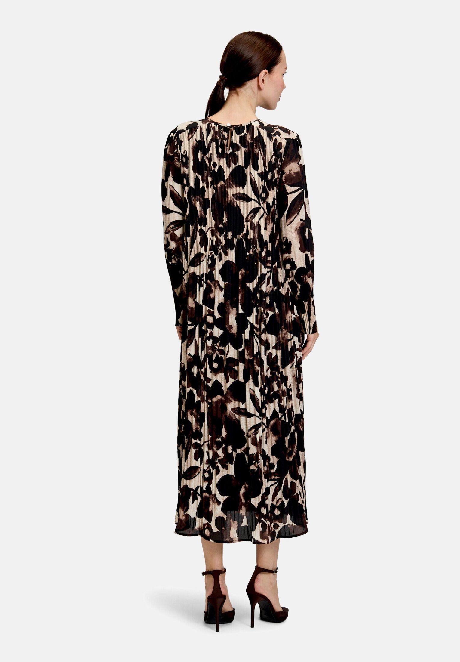Betty Barclay Plisseekleid Damen langarm