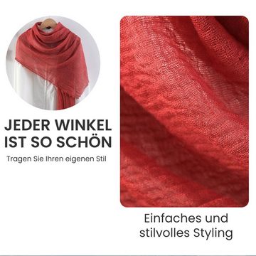 Daisred Modeschal Damen Schal Festlich Elegante Scarves Kopftuch Halstuch
