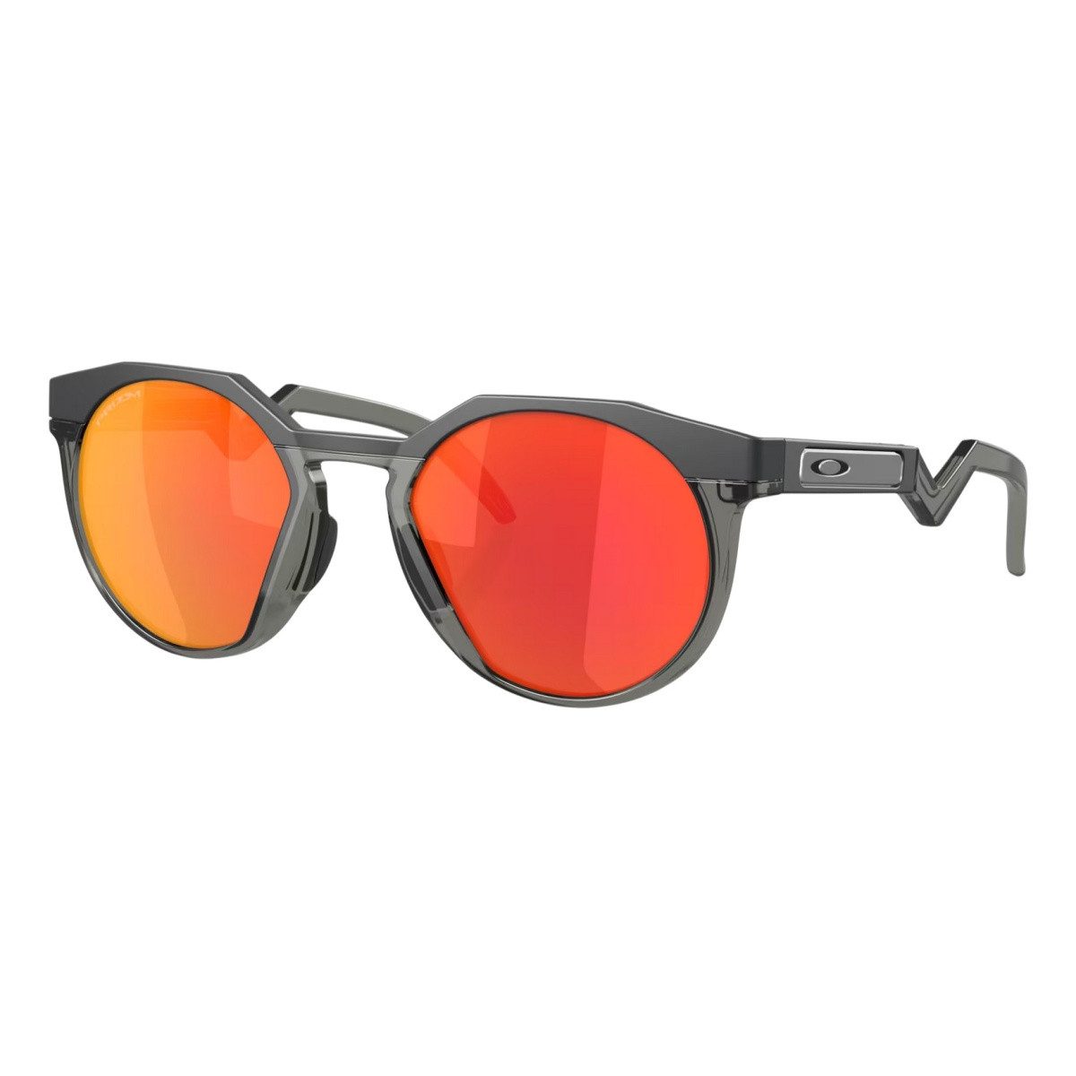 Oakley Sonnenbrille Hstn (Glasfarbe: Prizm ruby) 924202 carbongrau matt - 1 Brille