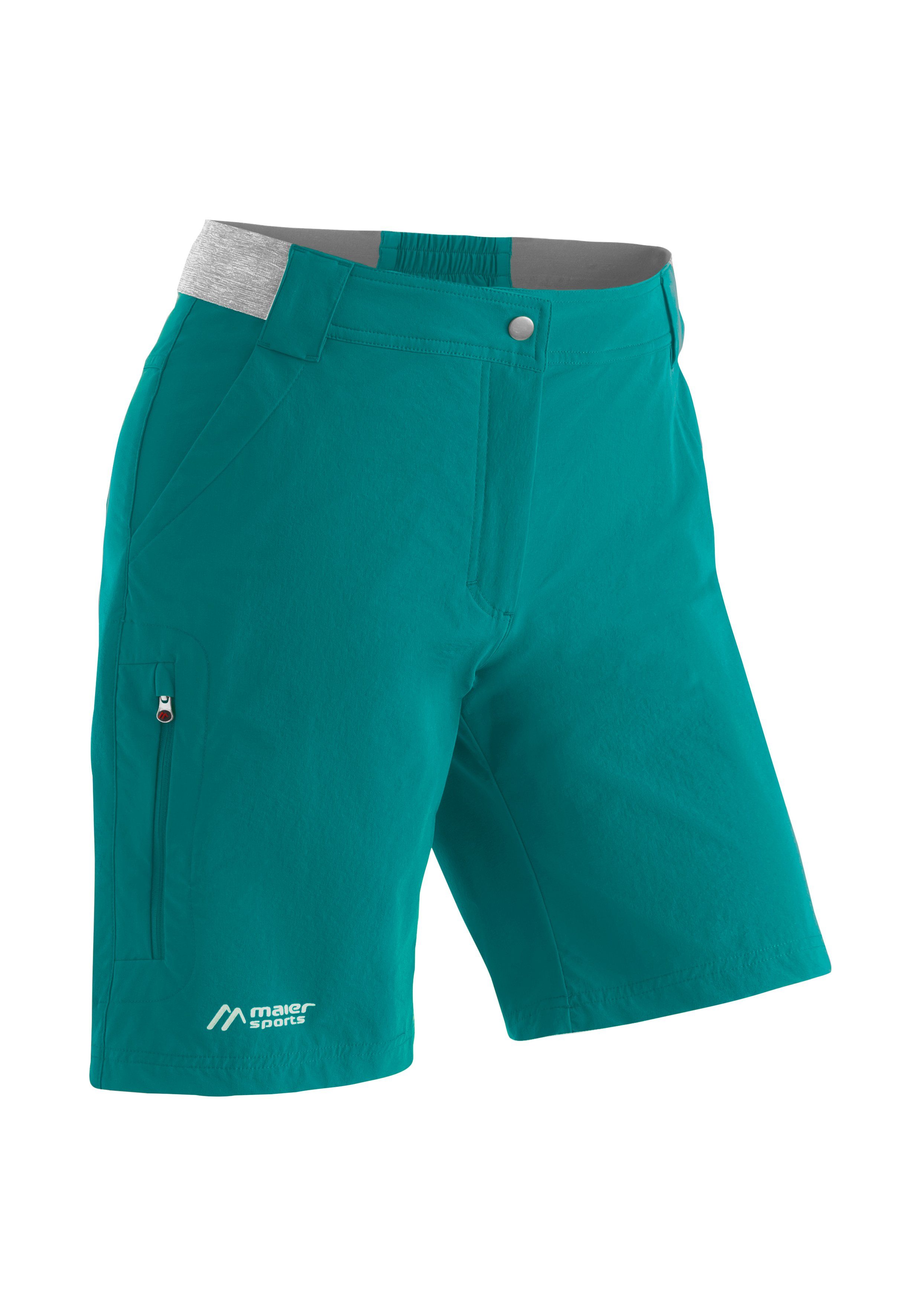 Short Sports W schnell trocknend besonders Funktionsshorts Norit seegrün Maier