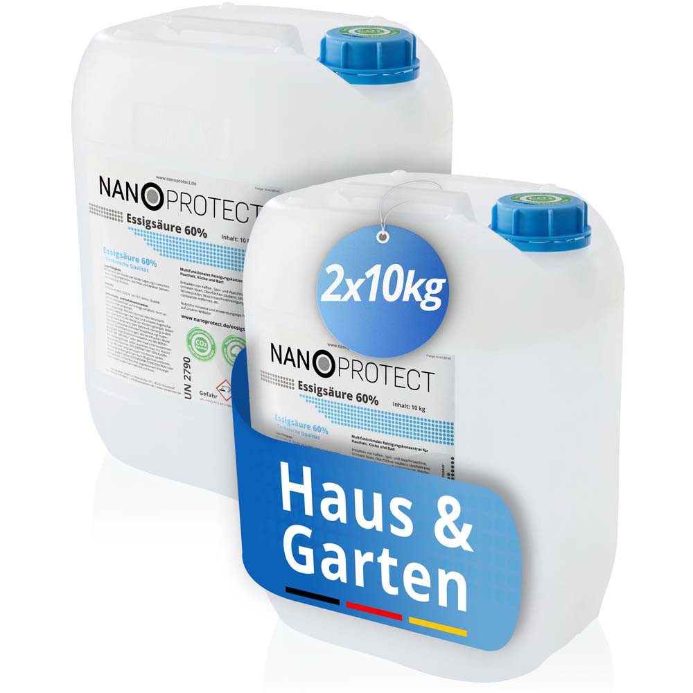 Nanoprotect Essigsäure 60% Reinigungskonzentrat