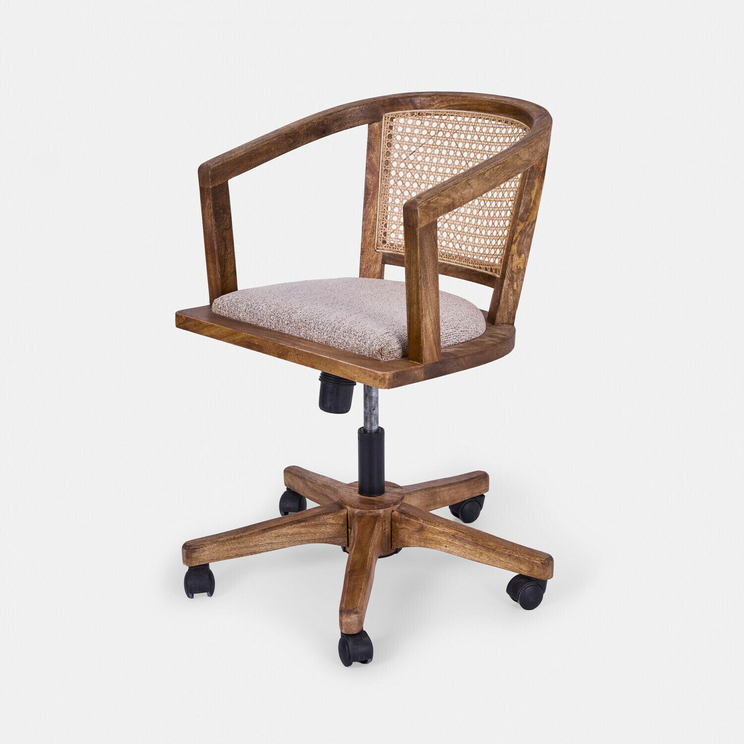 Mirabeau Esszimmerstuhl Schreibtischstuhl Cévorine braun/beige