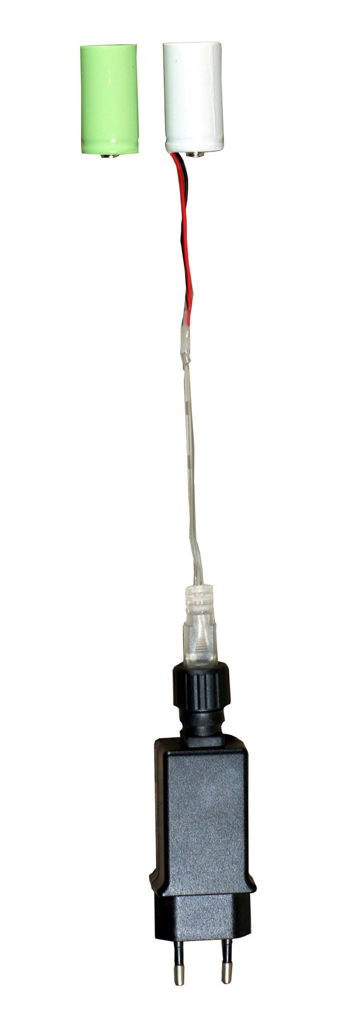 Coen Bakker Deco BV Batterie Netzteil Adapter 2x C Baby LR14 Batterien 3,2V Adapter, 400 cm, für LED-Geräte