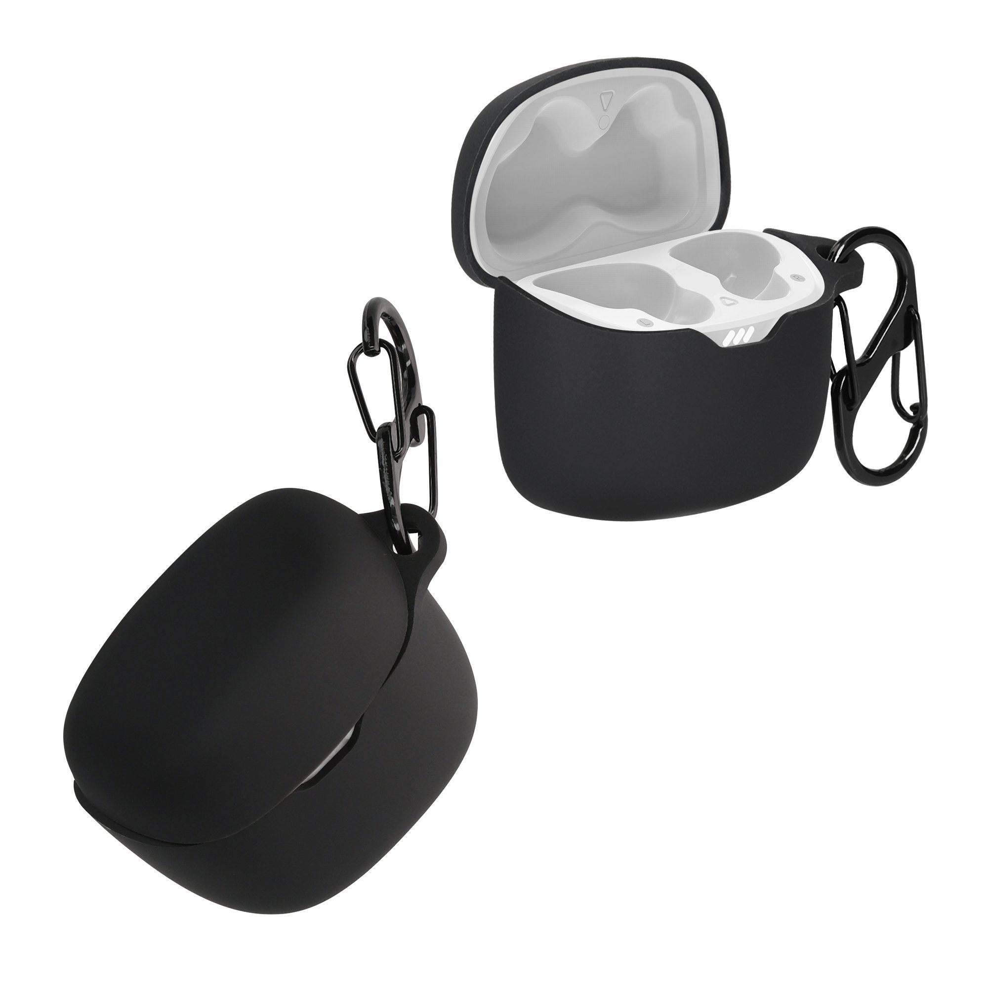 kwmobile Etui Hülle für JBL Tune Flex, Silikon Schutzhülle Etui Case Cover günstig online kaufen