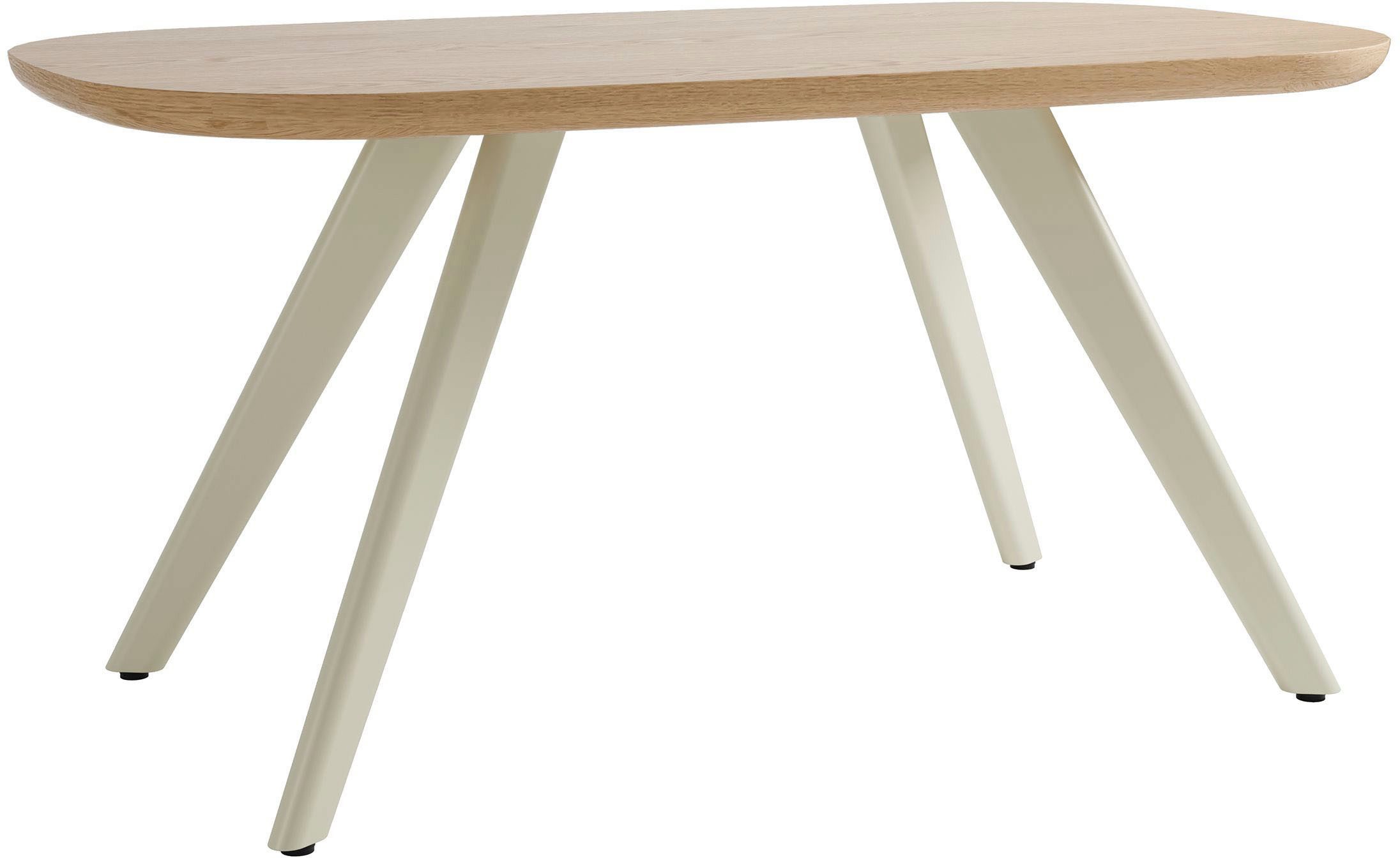 SCHÖNER WOHNEN-Kollektion Esstisch LARVIK (1-St), in 160 cm oder 200 cm mit abgerundeter Kante