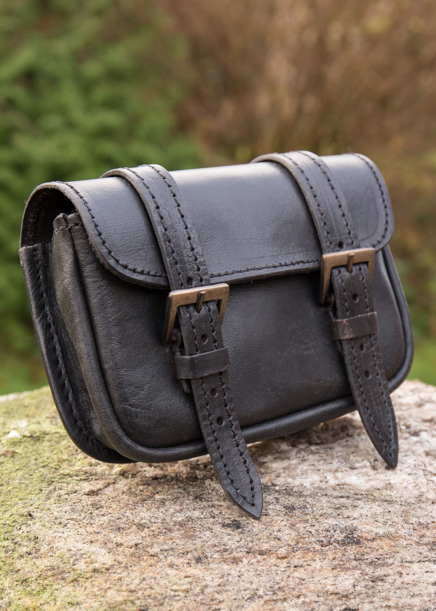 Epic Armoury Kostüm Ledertasche Warrior in braun, Gr. L