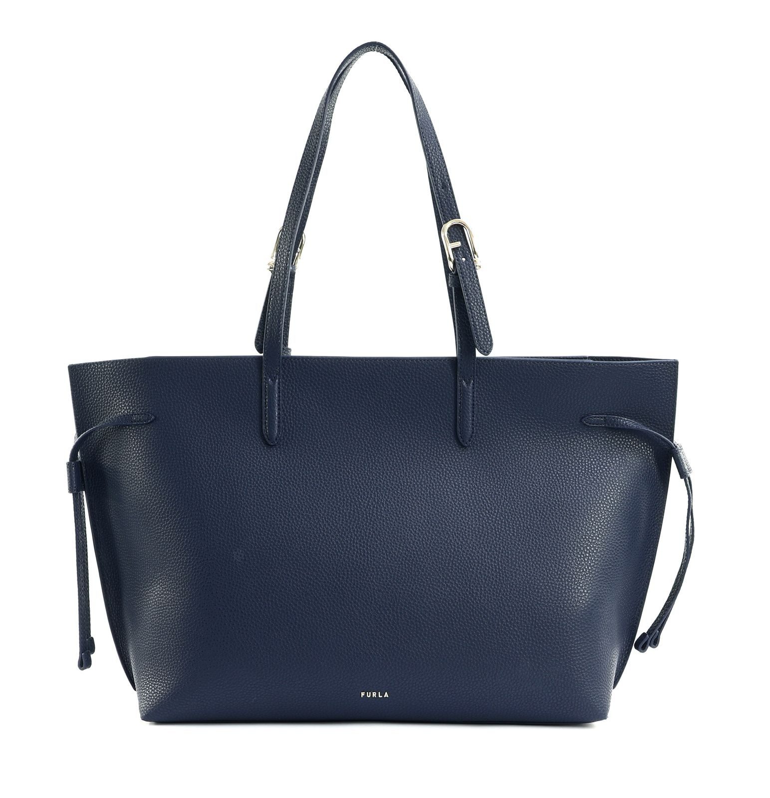 Furla Schultertasche Tote With Zip, aus echtem Kalbsleder