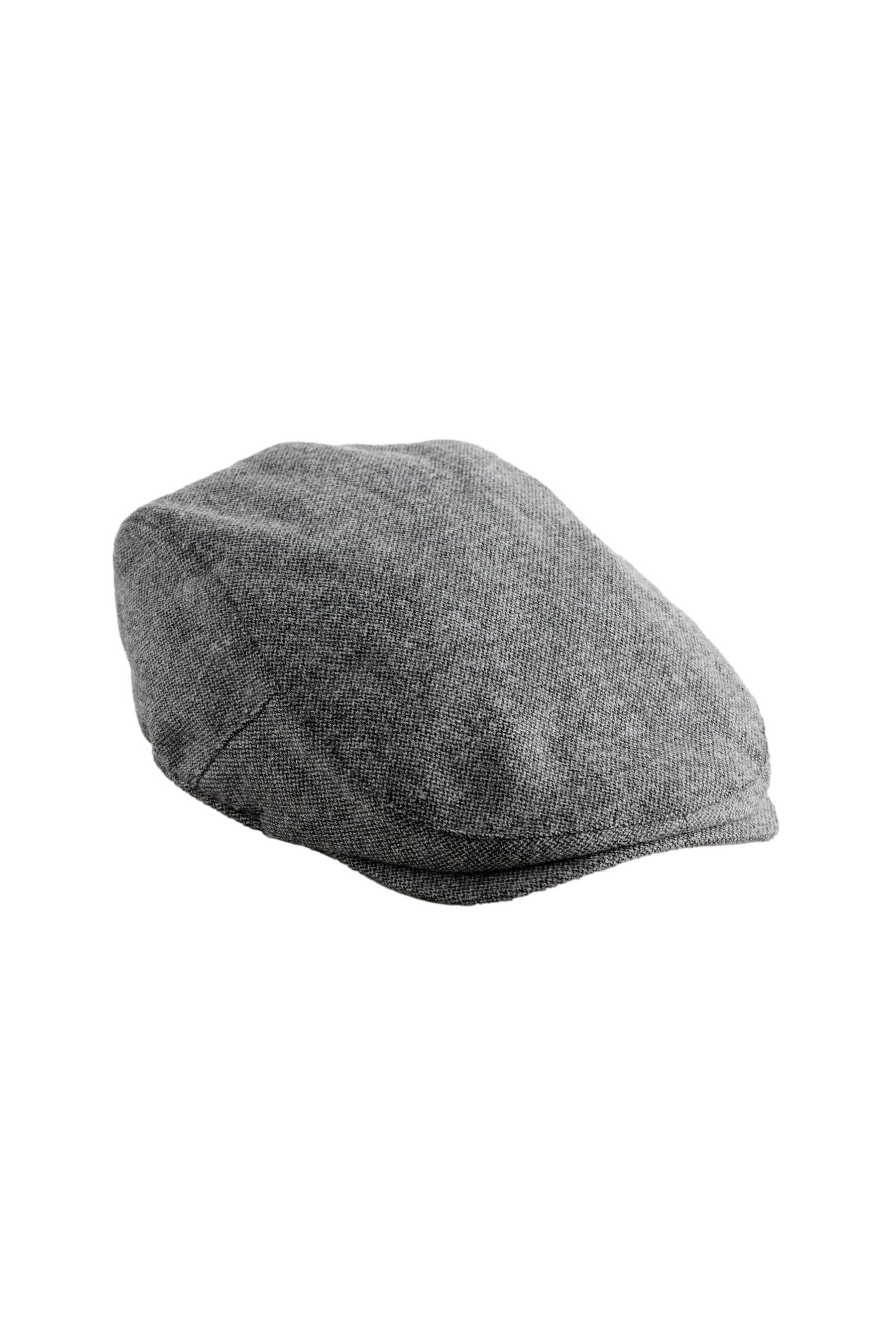 Next Schiebermütze Flaches Cap mit Fischgrätenmuster günstig online kaufen