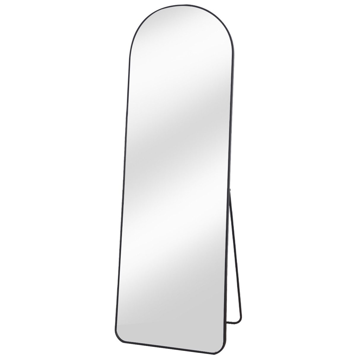 BEAUTYPEAK Standspiegel Ganzkörperspiegel mit abgerundeten Ecken (53cm*161c günstig online kaufen