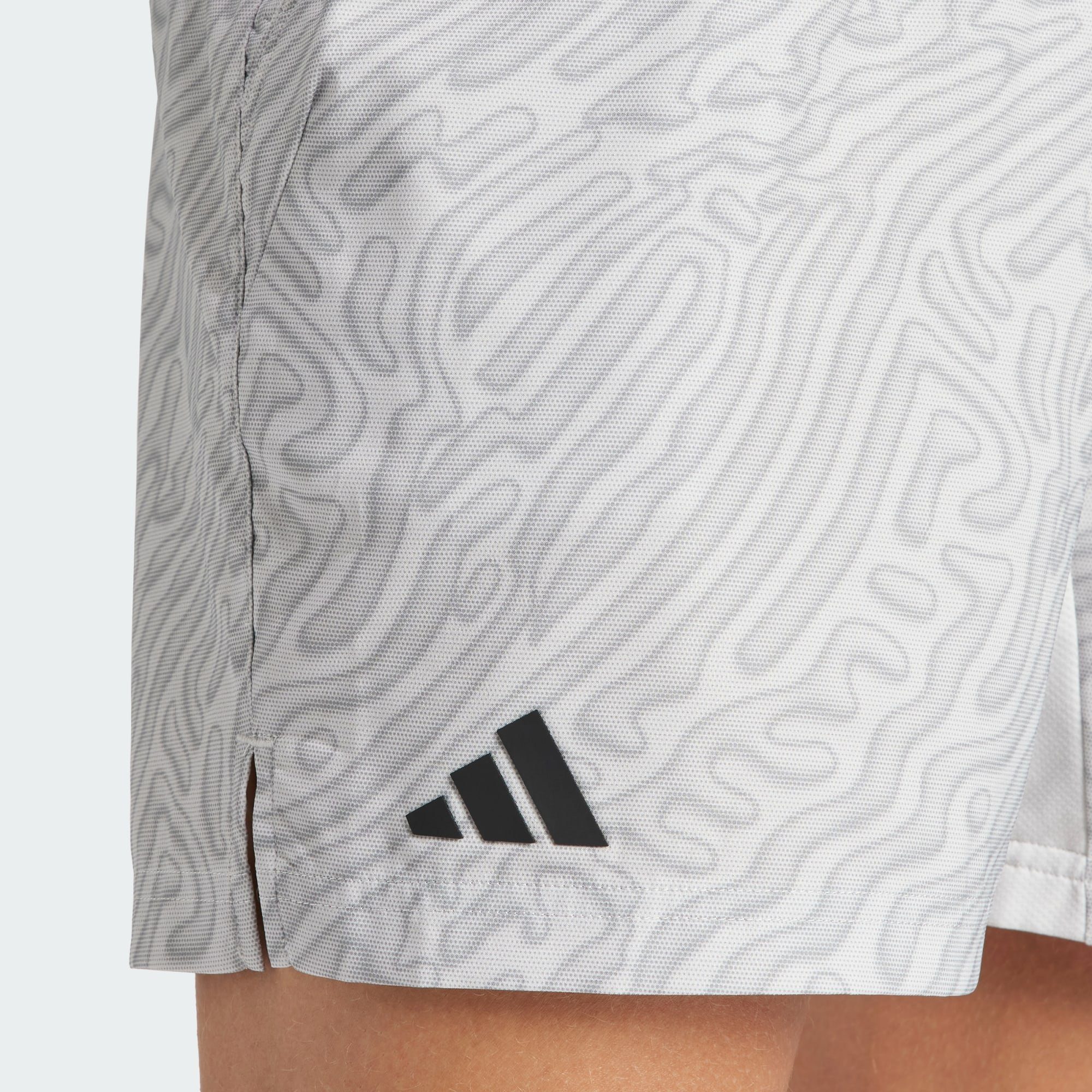 PRO One ERGO 7-INCH PRINTED / SHORTS Charcoal TENNIS Grey adidas Solid HEAT.RDY Funktionsshorts Grey Performance