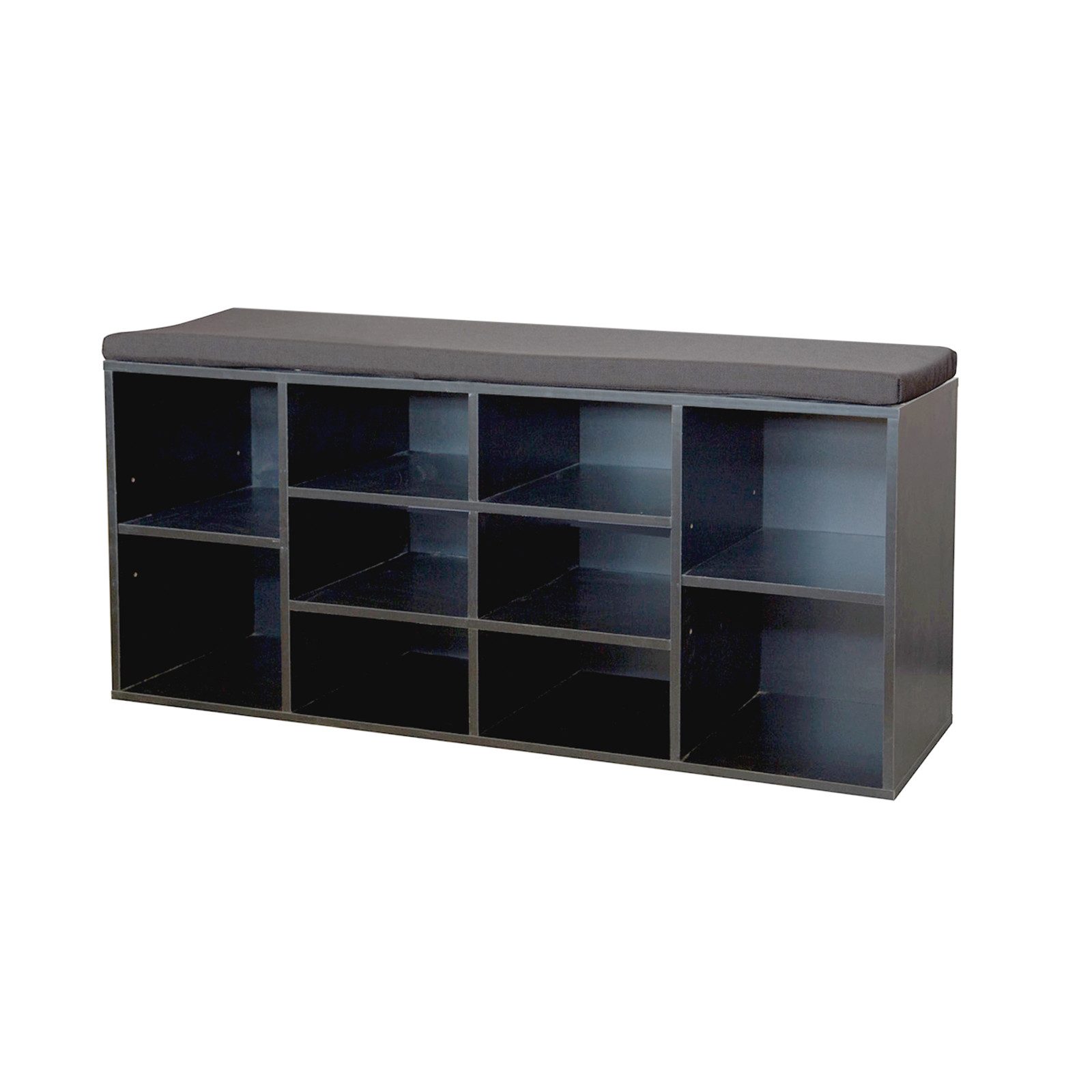 HTI-Line Schuhbank Schuhbank Katja6 (Stück, 1-St., 1 Schuhbank mit Kissenauflage), Schuhregal 10 Fächer