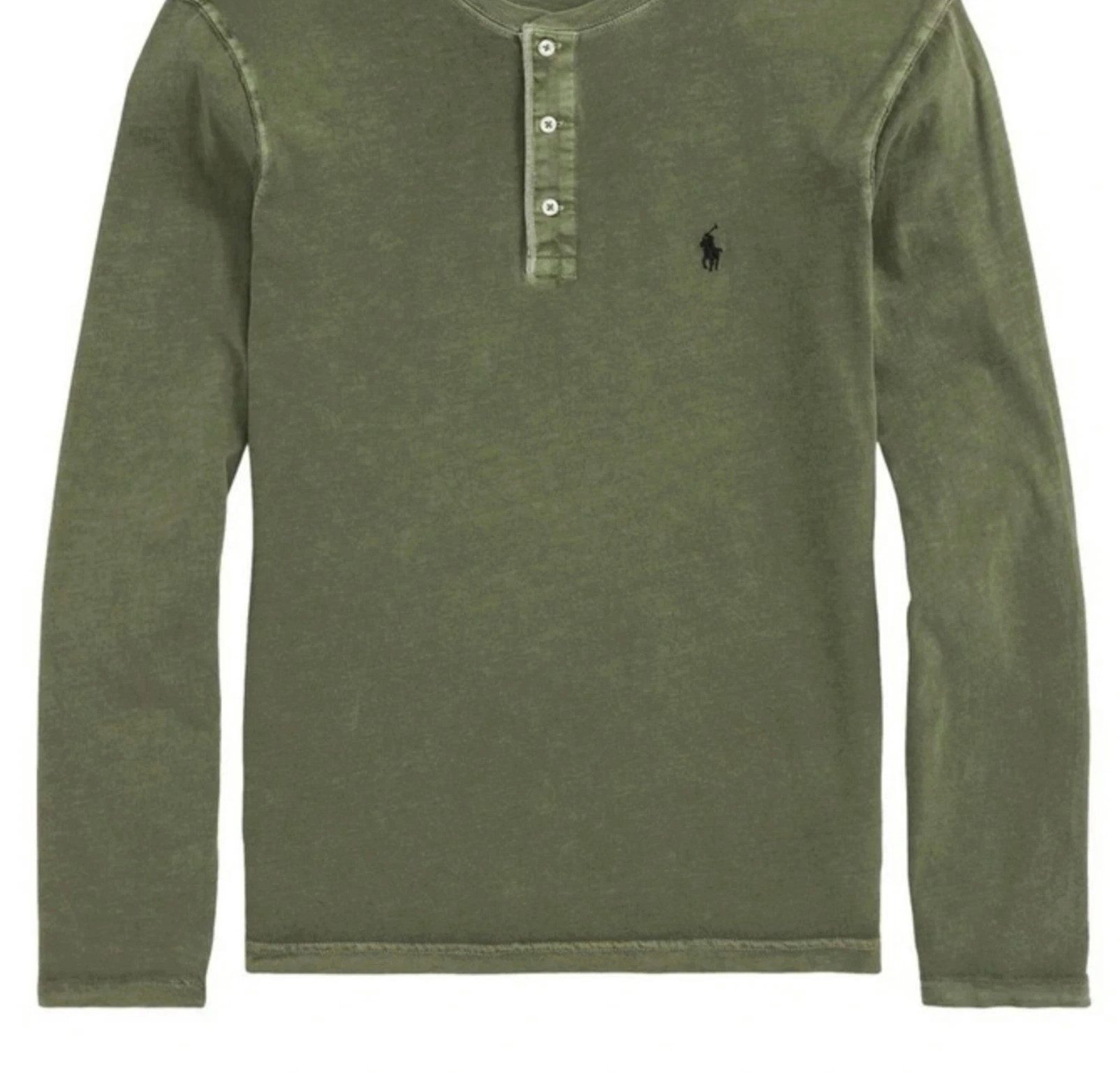 Longsleeve Herren Featherweight Mesh Henley Shirt