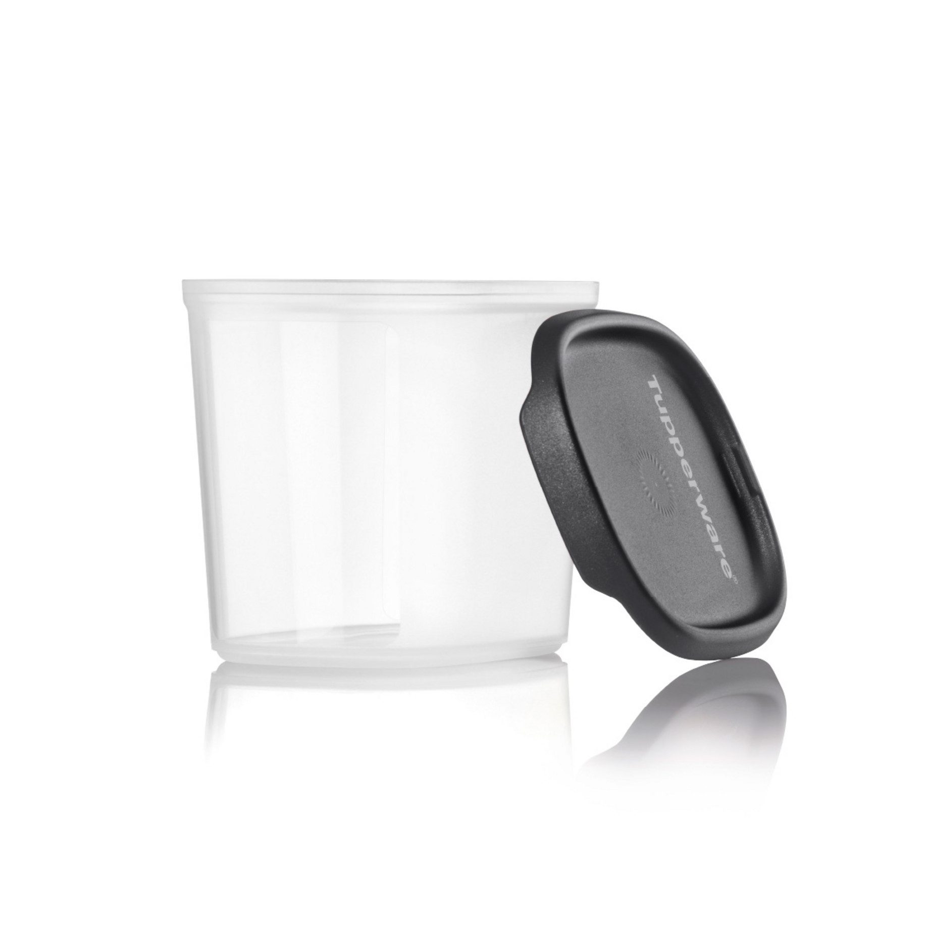 TUPPERWARE Vorratsdose Tupperware One Touch Fresh® 1,1l mit anthrazit Deckel