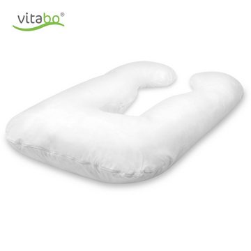 Vitabo Stillkissen Stillkissen U-Form, ergonomisches Seitenschläferkissen, 110x70 cm